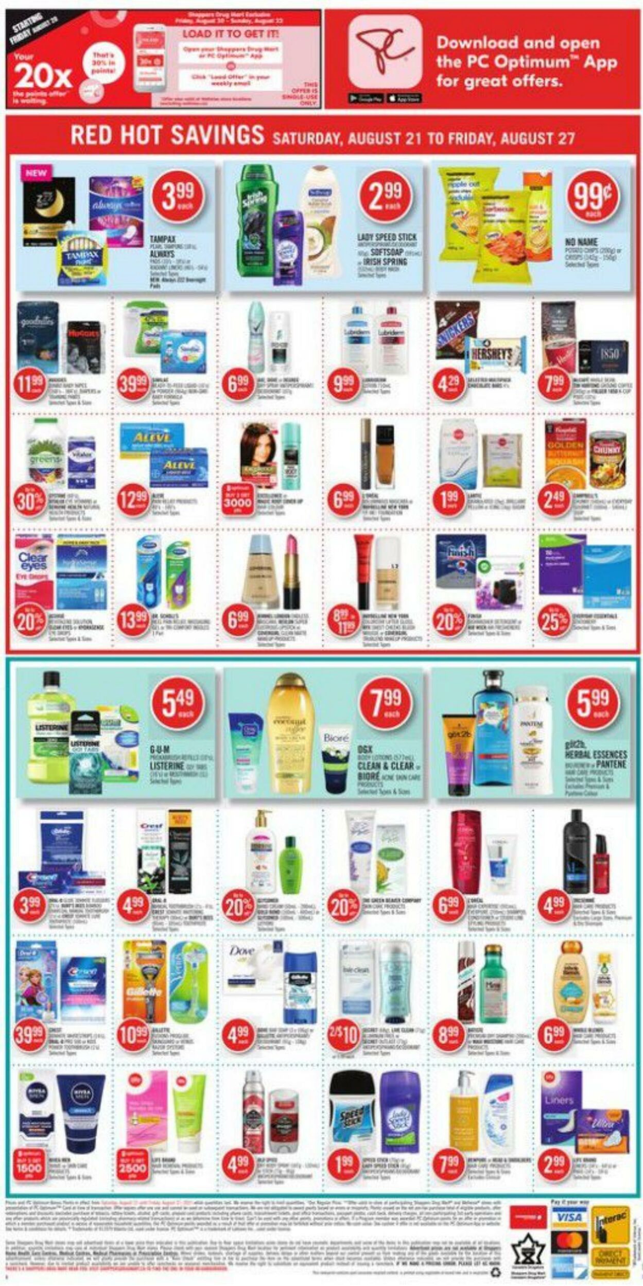 Flyer Shoppers Drug Mart 21.08.2021 - 27.08.2021