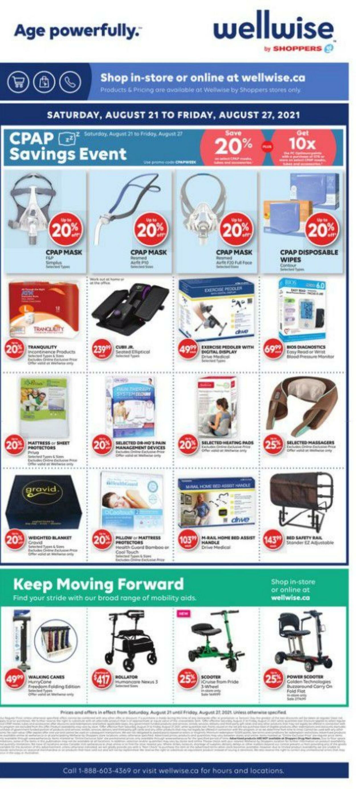 Flyer Shoppers Drug Mart 21.08.2021 - 27.08.2021