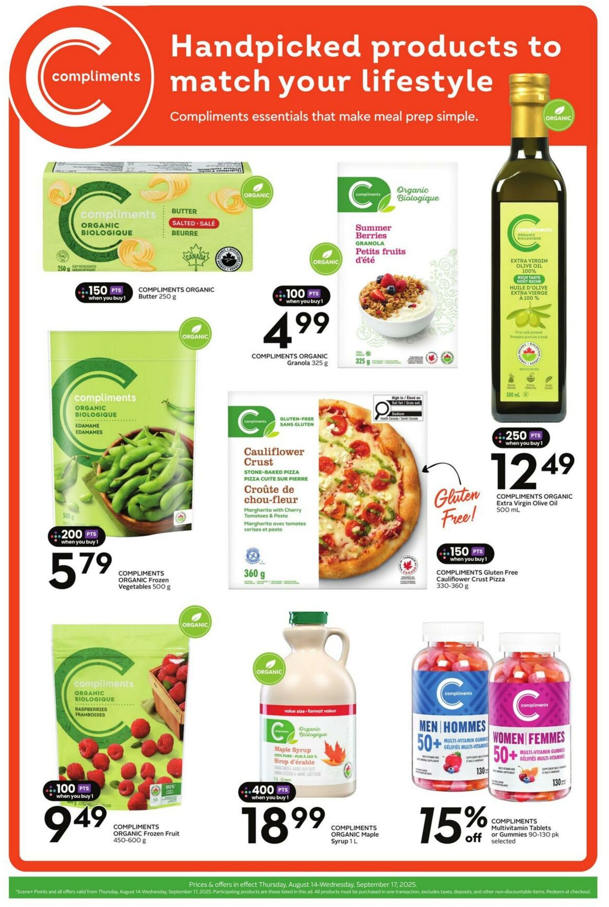 Flyer Sobeys 14.08.2025 - 17.09.2025