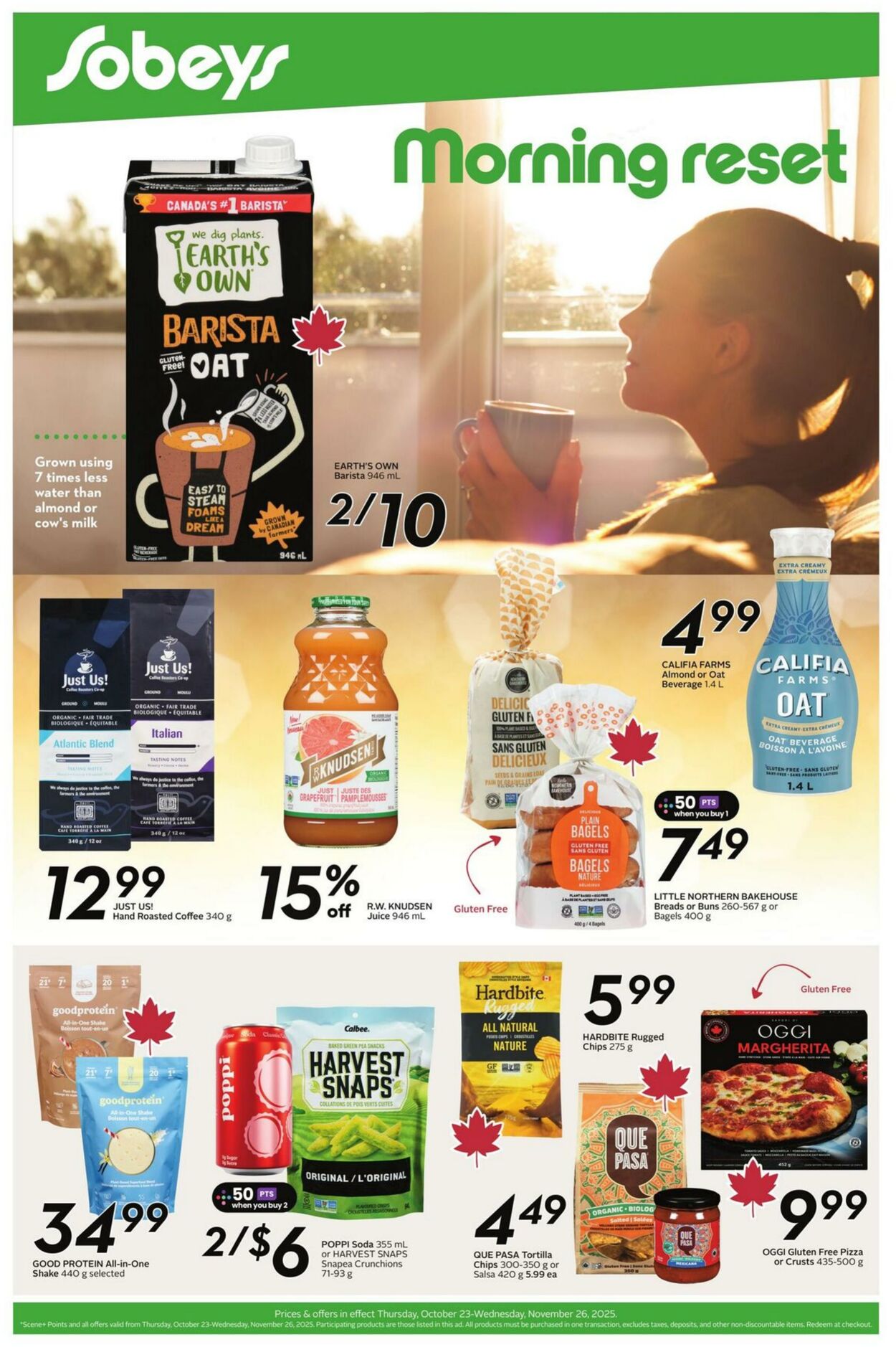 Flyer Sobeys 23.10.2025 - 26.11.2025