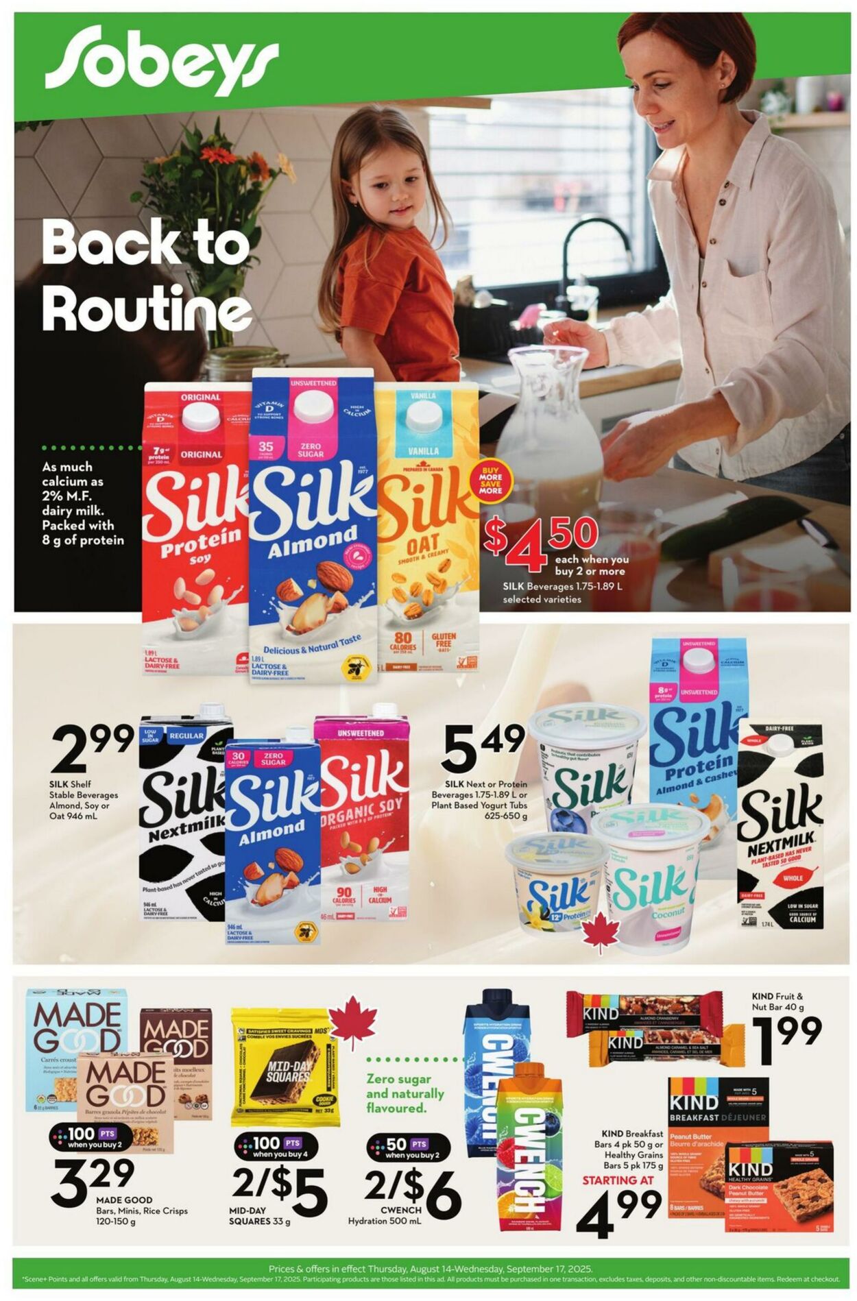 Flyer Sobeys 14.08.2025 - 17.09.2025