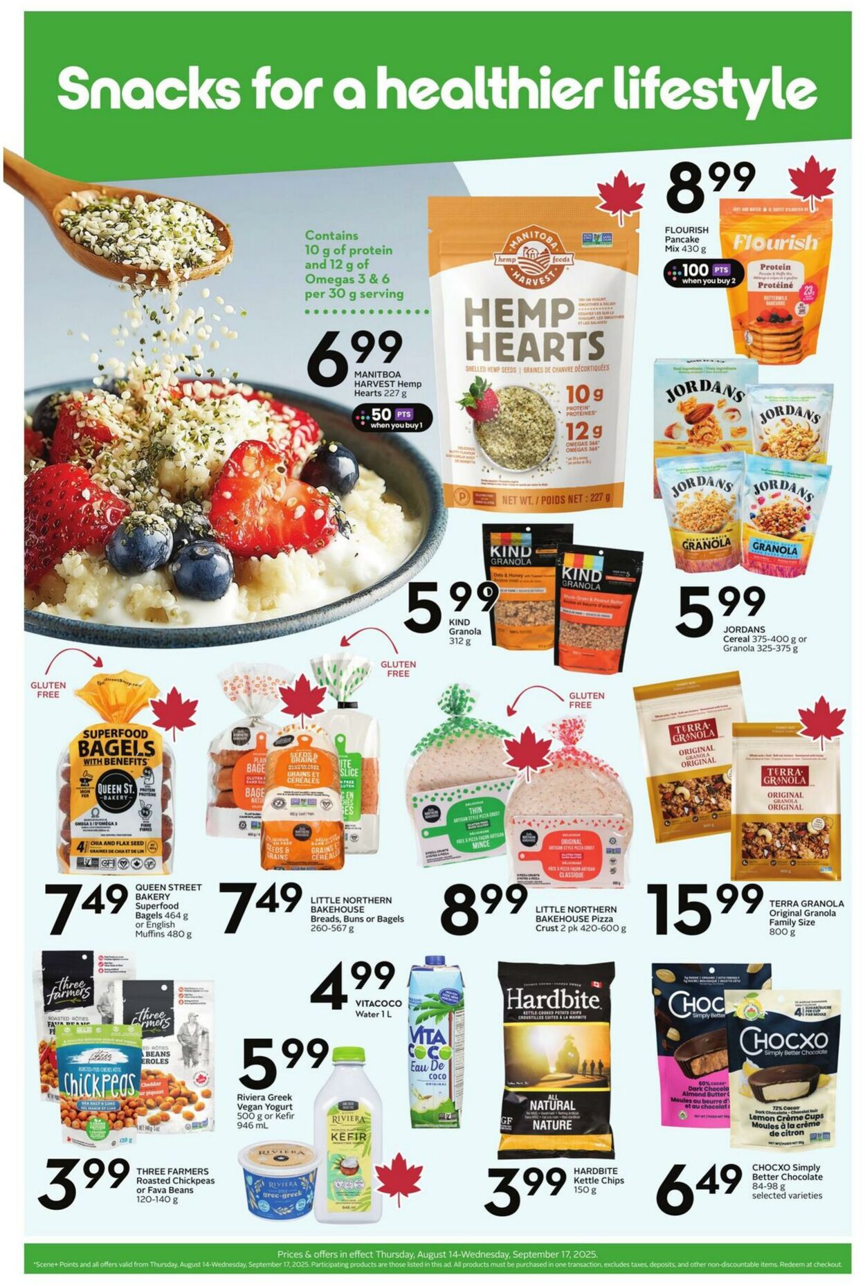 Flyer Sobeys 14.08.2025 - 17.09.2025