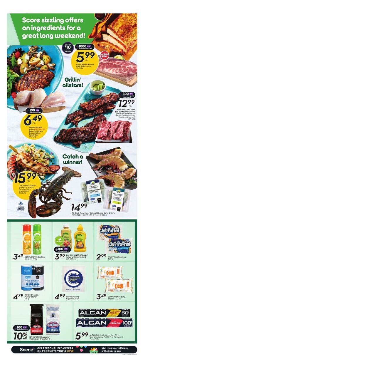 Flyer Sobeys 01.08.2024 - 07.08.2024