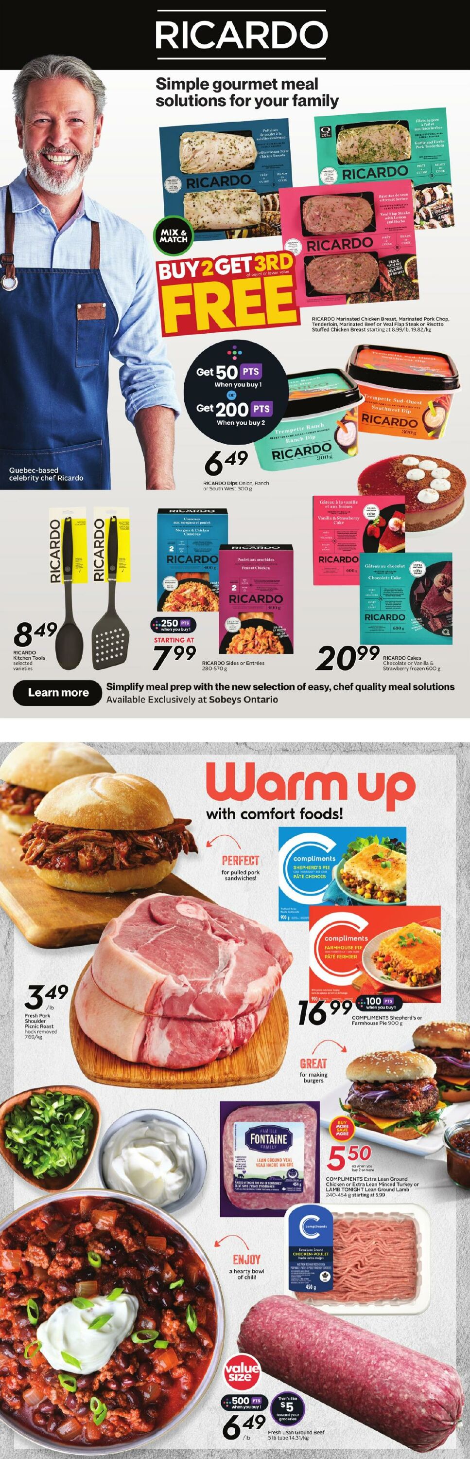 Flyer Sobeys 02.01.2025 - 08.01.2025