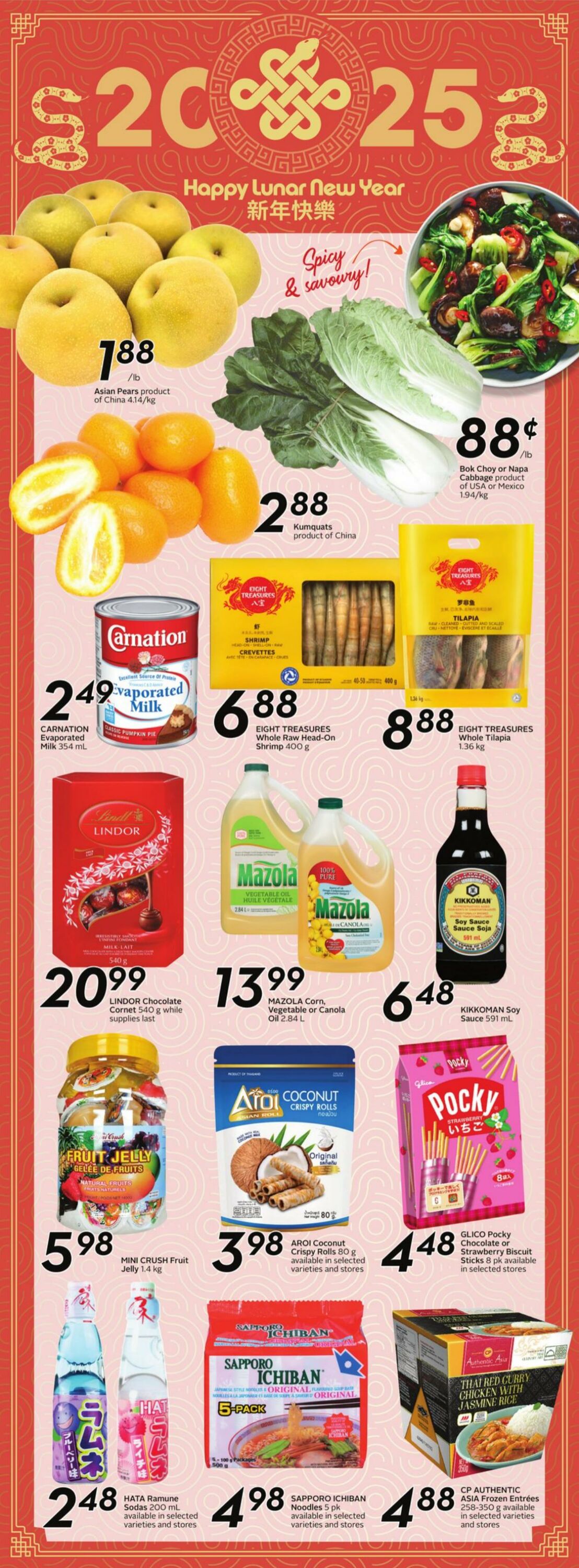 Flyer Sobeys 02.01.2025 - 08.01.2025