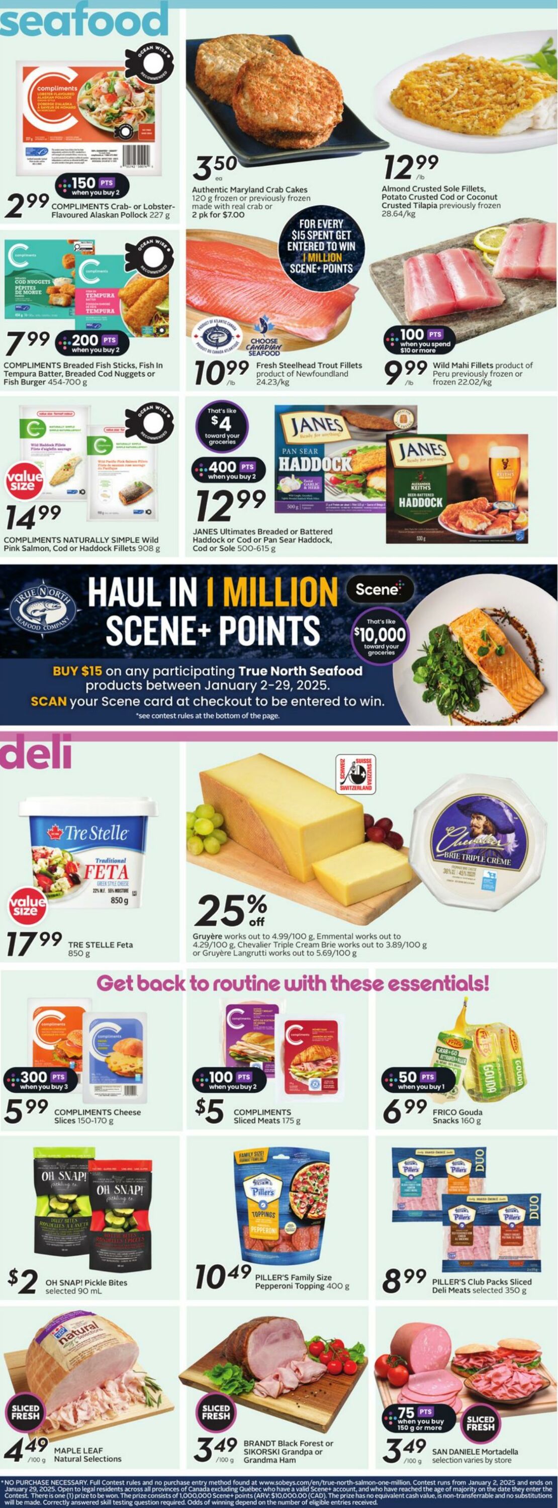 Flyer Sobeys 02.01.2025 - 08.01.2025