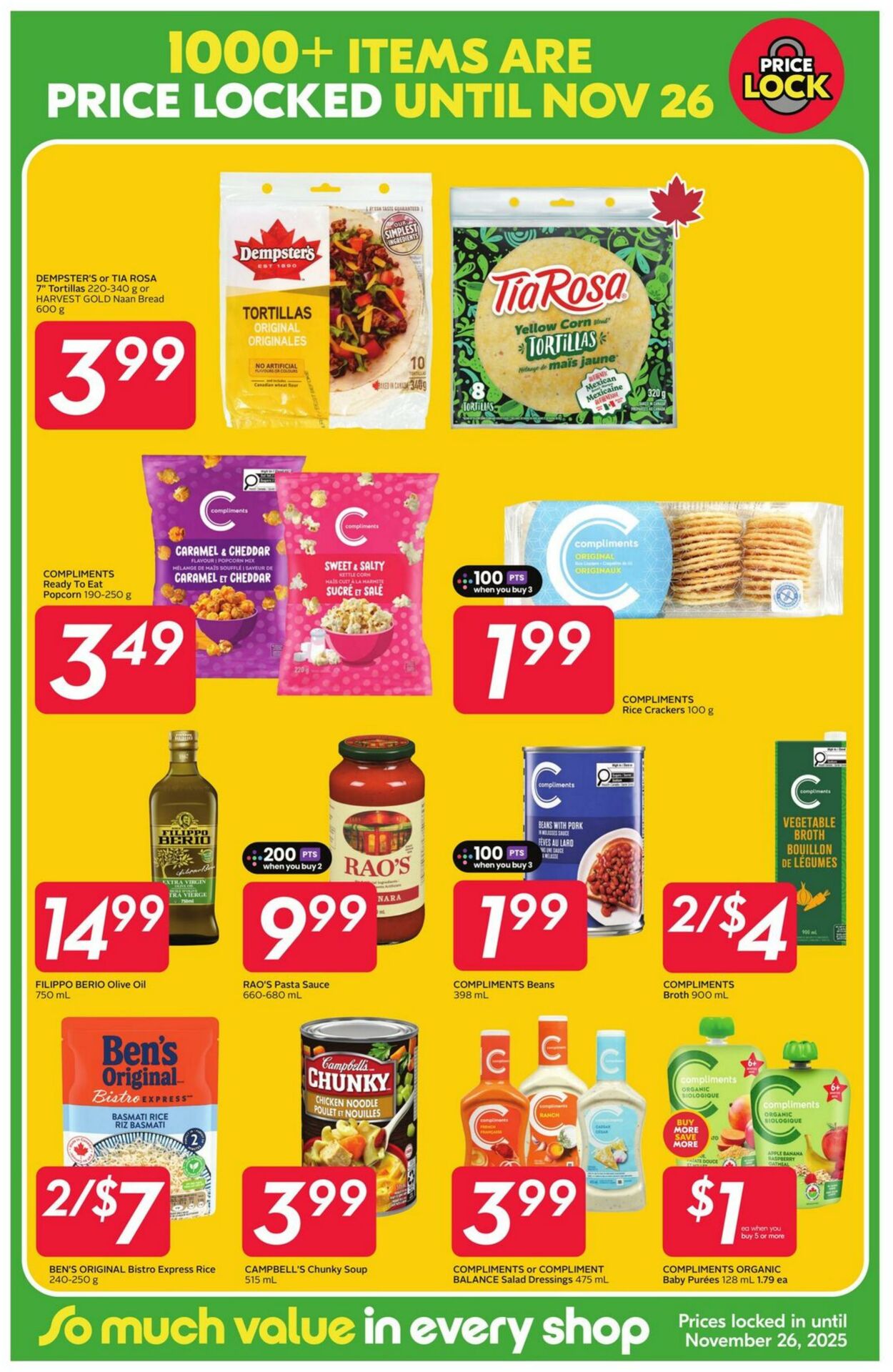 Flyer Sobeys 23.10.2025 - 26.11.2025