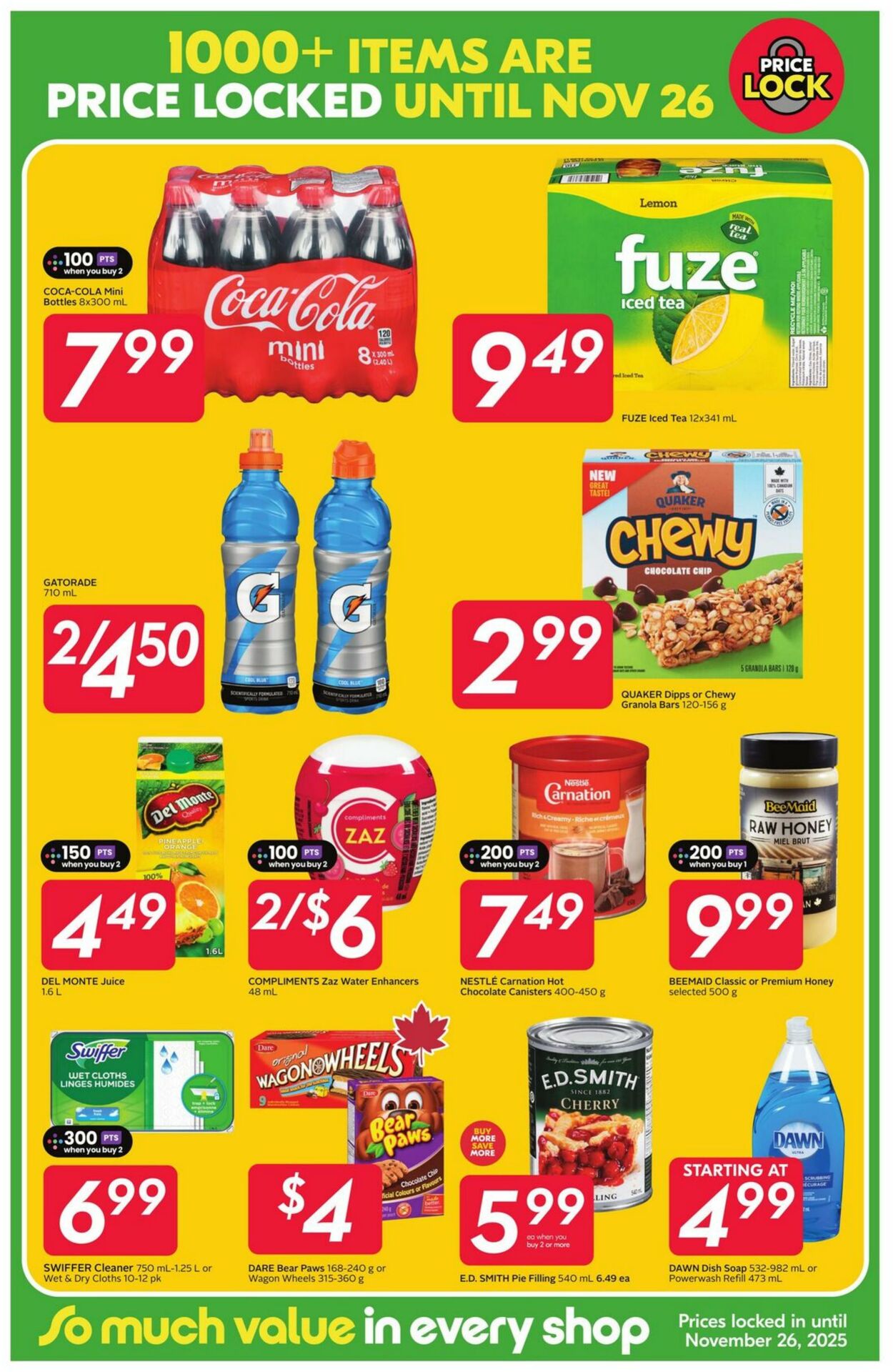 Flyer Sobeys 23.10.2025 - 26.11.2025