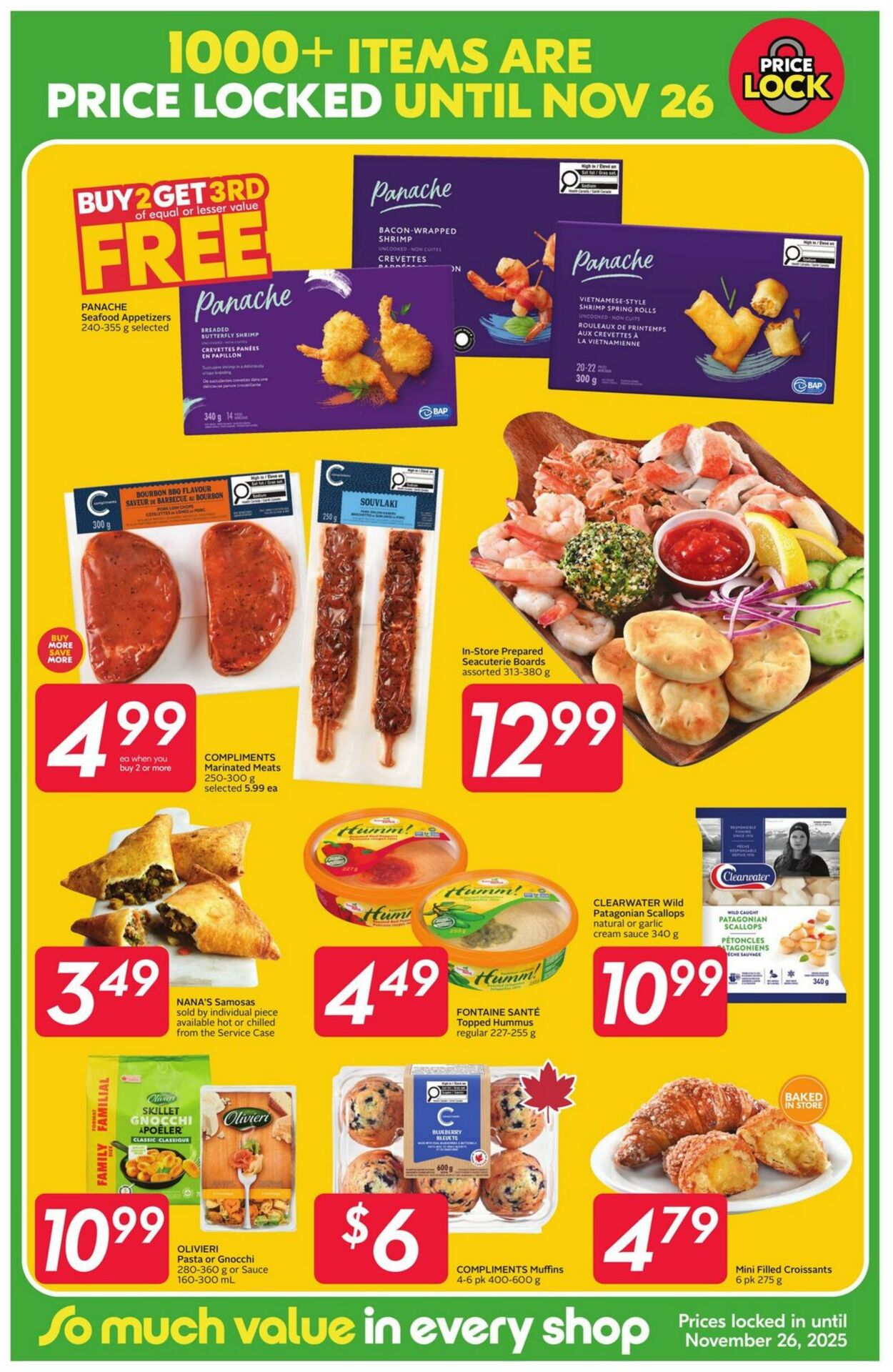 Flyer Sobeys 23.10.2025 - 26.11.2025