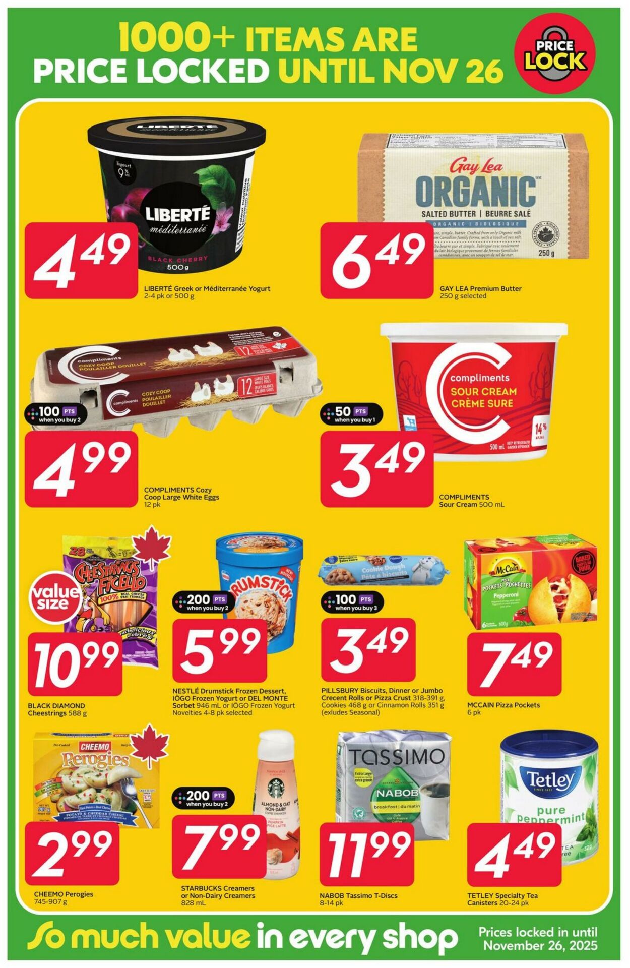 Flyer Sobeys 23.10.2025 - 26.11.2025