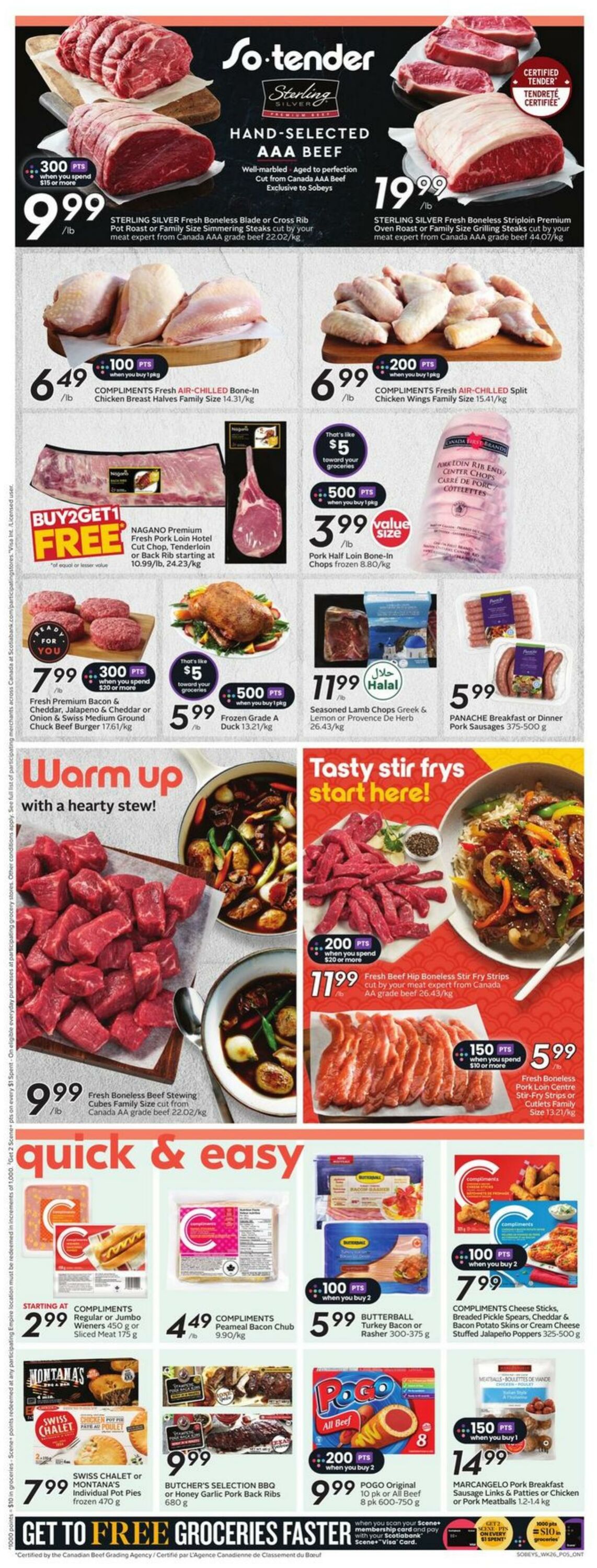 Flyer Sobeys 24.10.2024 - 30.10.2024