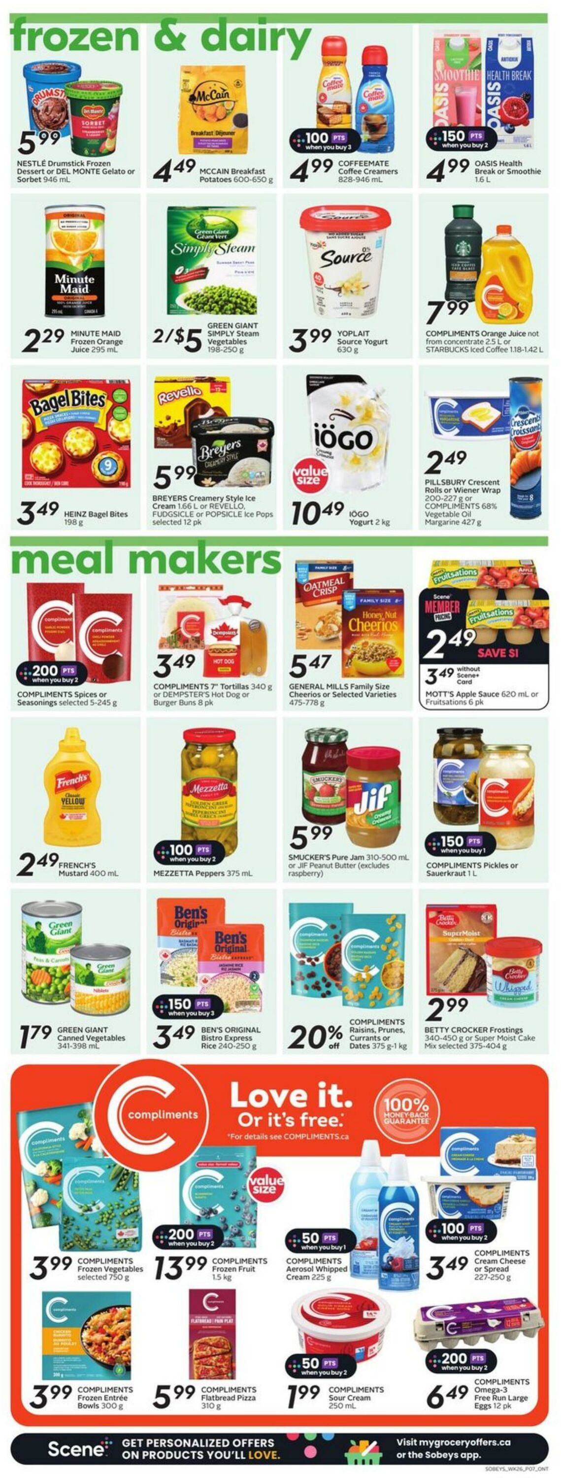 Flyer Sobeys 24.10.2024 - 30.10.2024