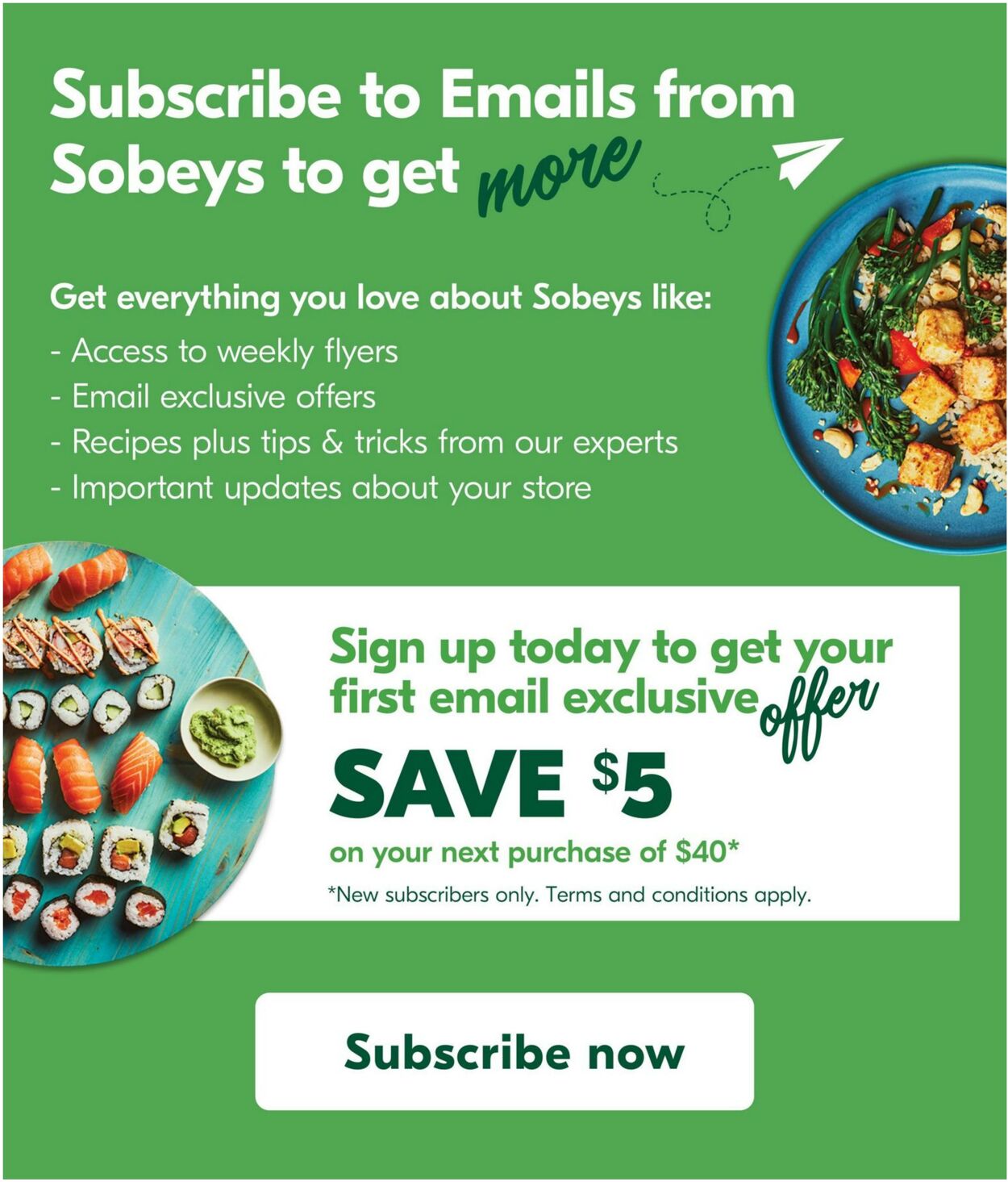 Flyer Sobeys 24.10.2024 - 30.10.2024