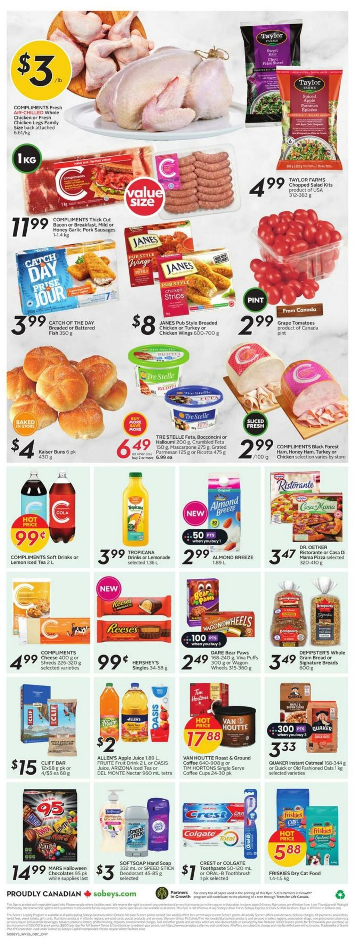 Flyer Sobeys 24.10.2024 - 30.10.2024