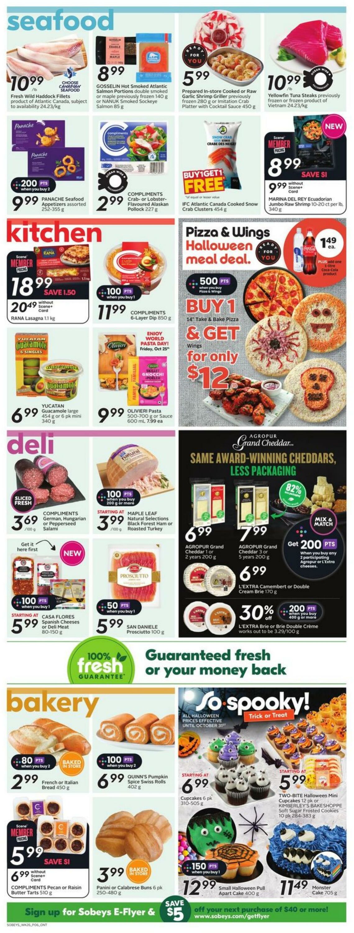 Flyer Sobeys 24.10.2024 - 30.10.2024