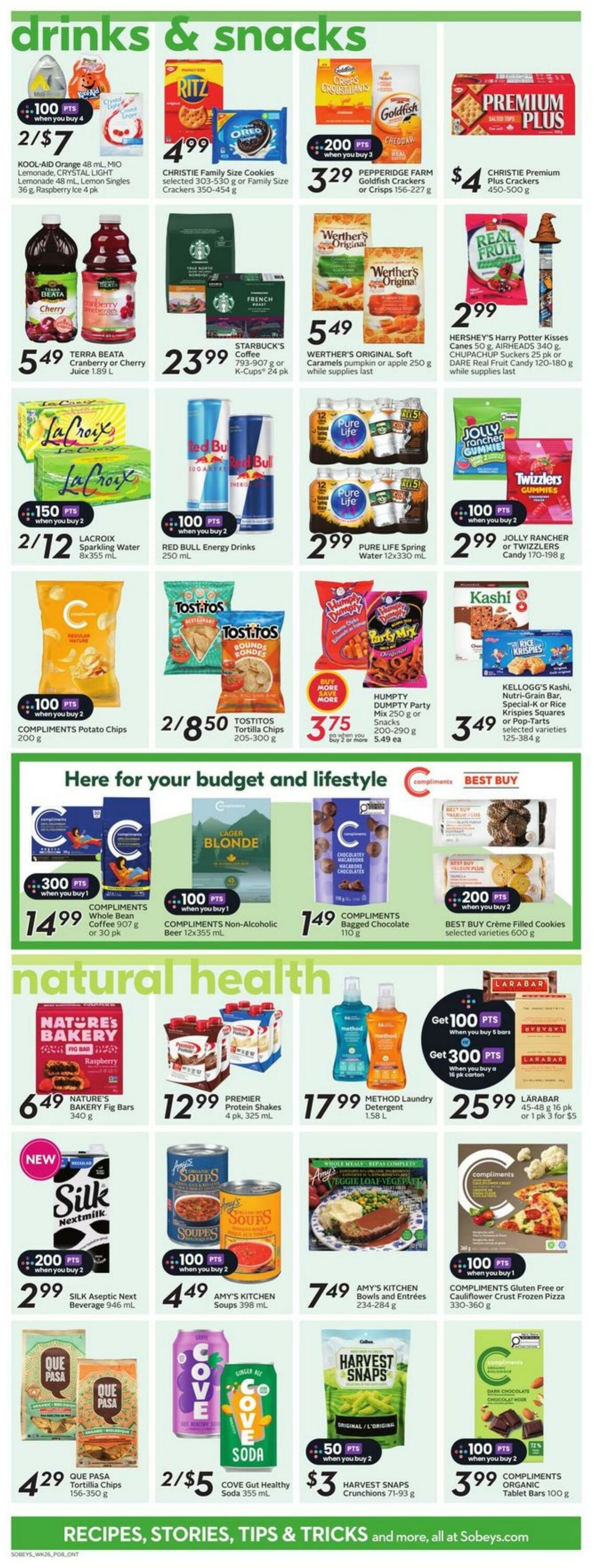 Flyer Sobeys 24.10.2024 - 30.10.2024