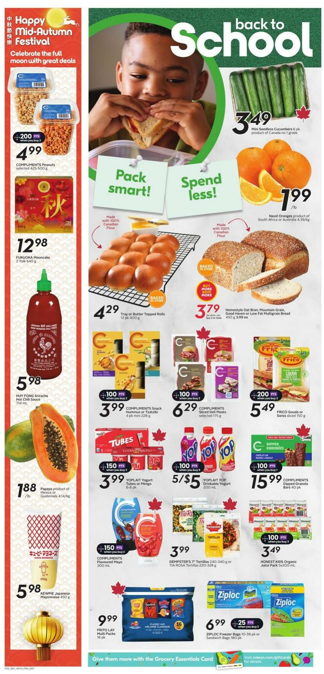Flyer Sobeys 04.09.2025 - 10.09.2025