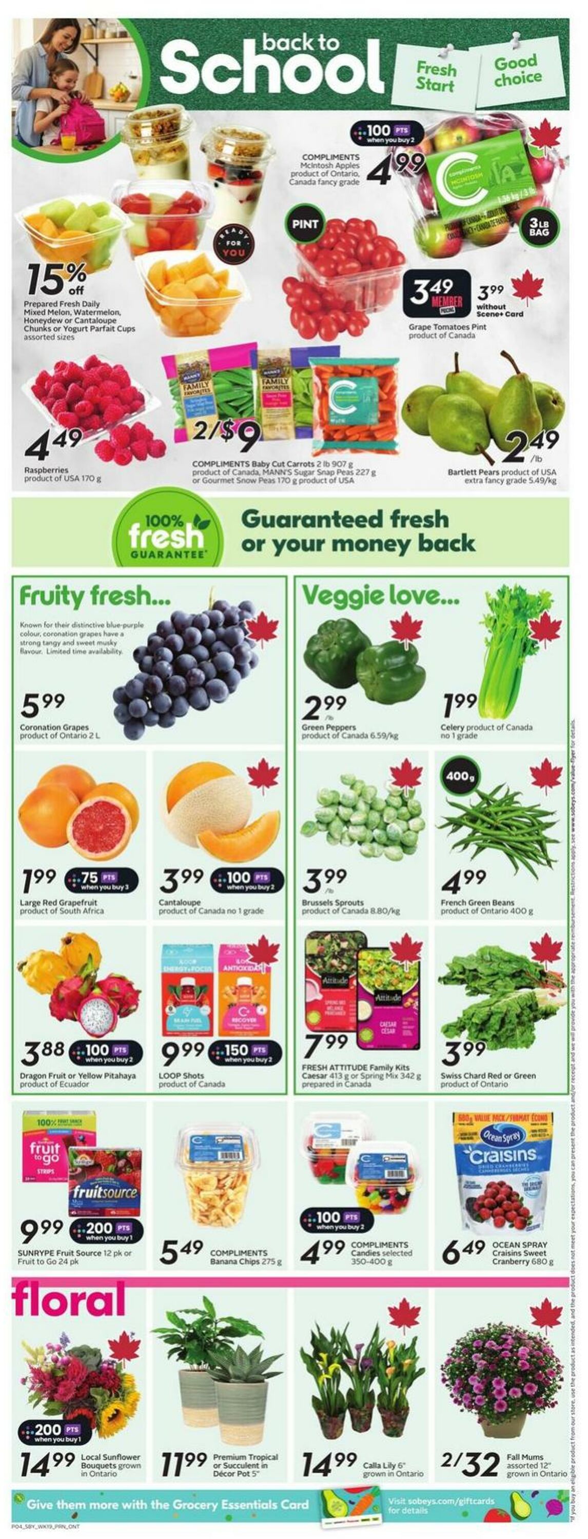 Flyer Sobeys 04.09.2025 - 10.09.2025