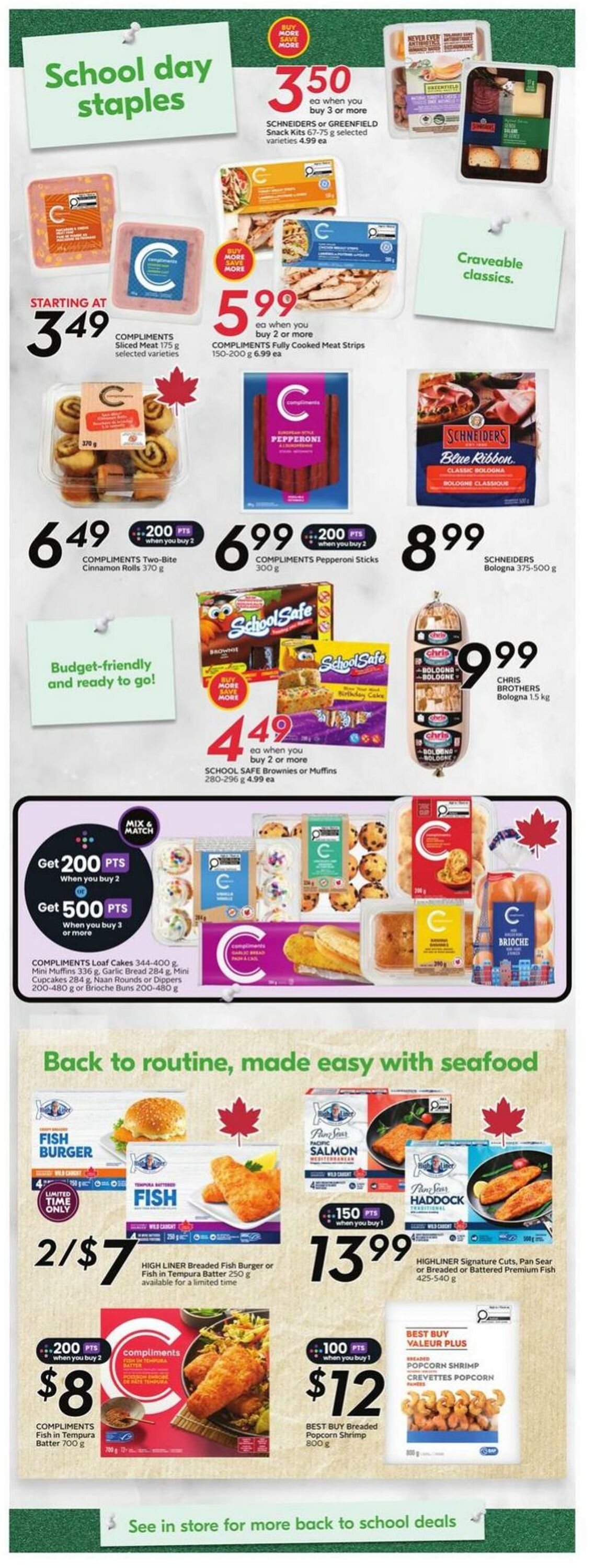 Flyer Sobeys 04.09.2025 - 10.09.2025