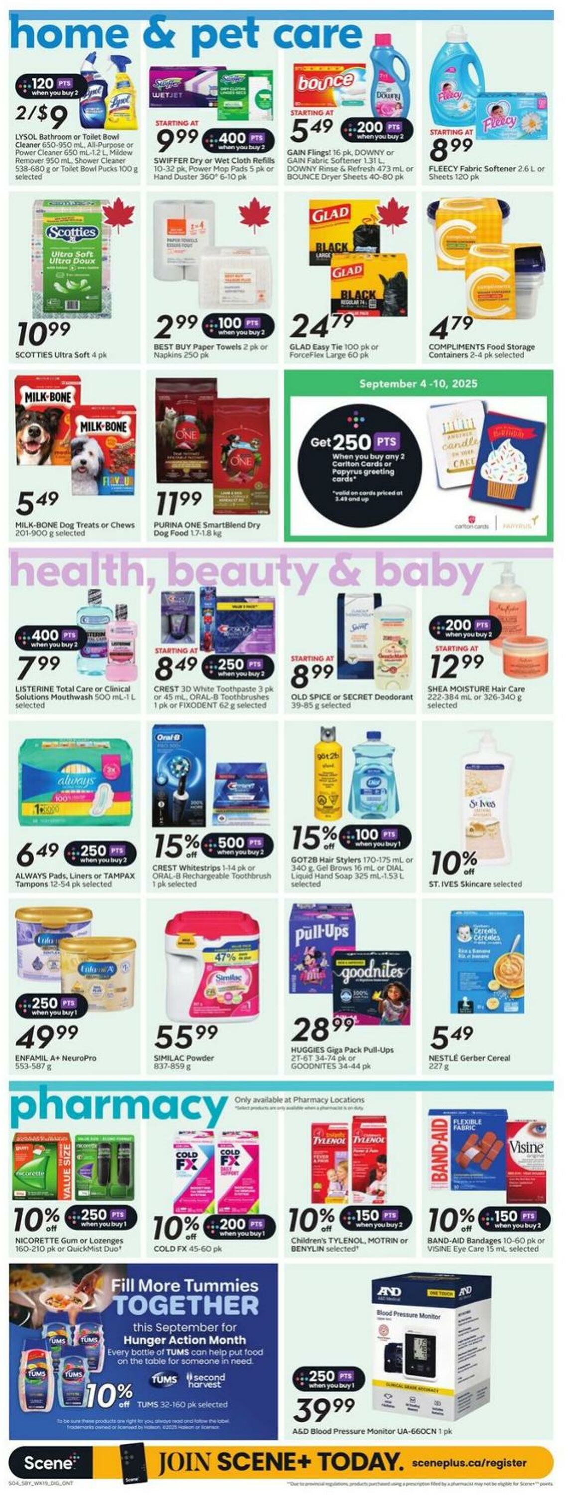Flyer Sobeys 04.09.2025 - 10.09.2025