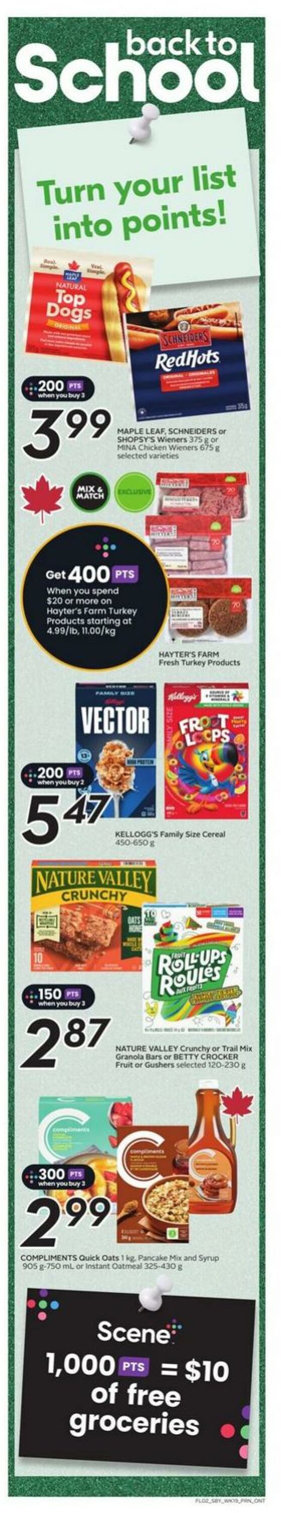 Flyer Sobeys 04.09.2025 - 10.09.2025