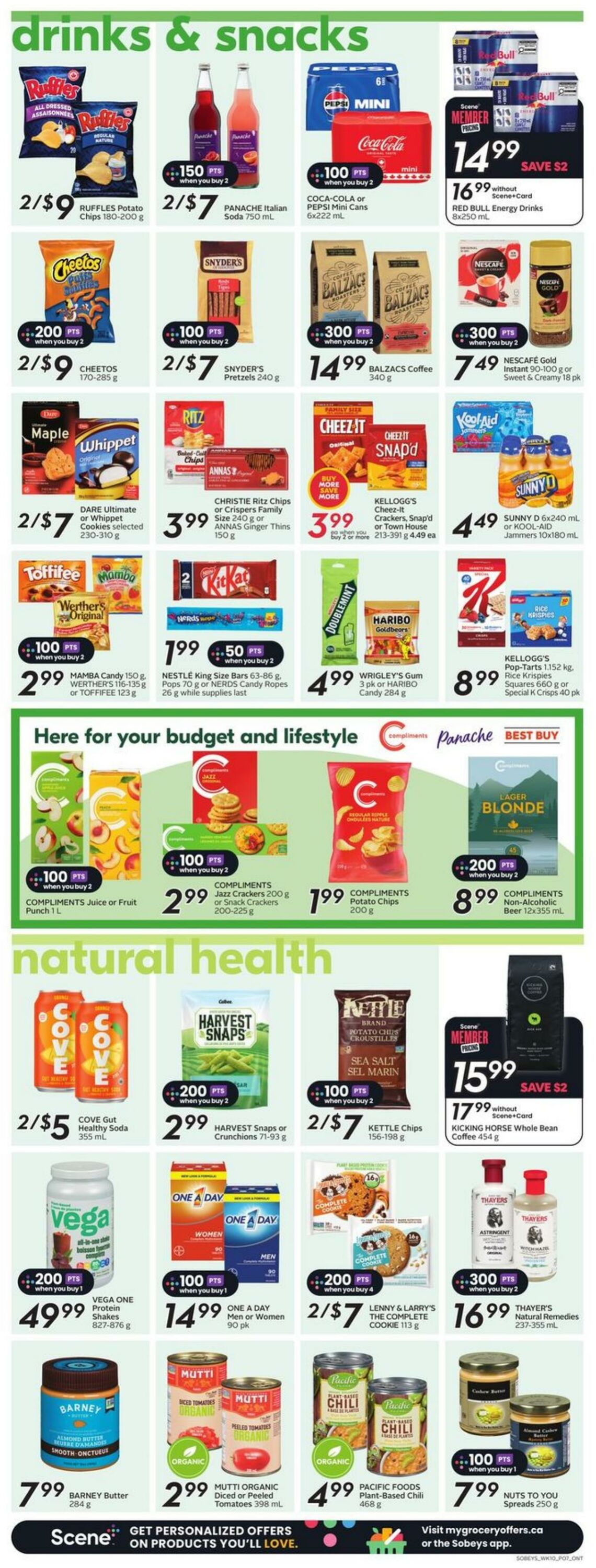 Flyer Sobeys 04.07.2024 - 10.07.2024