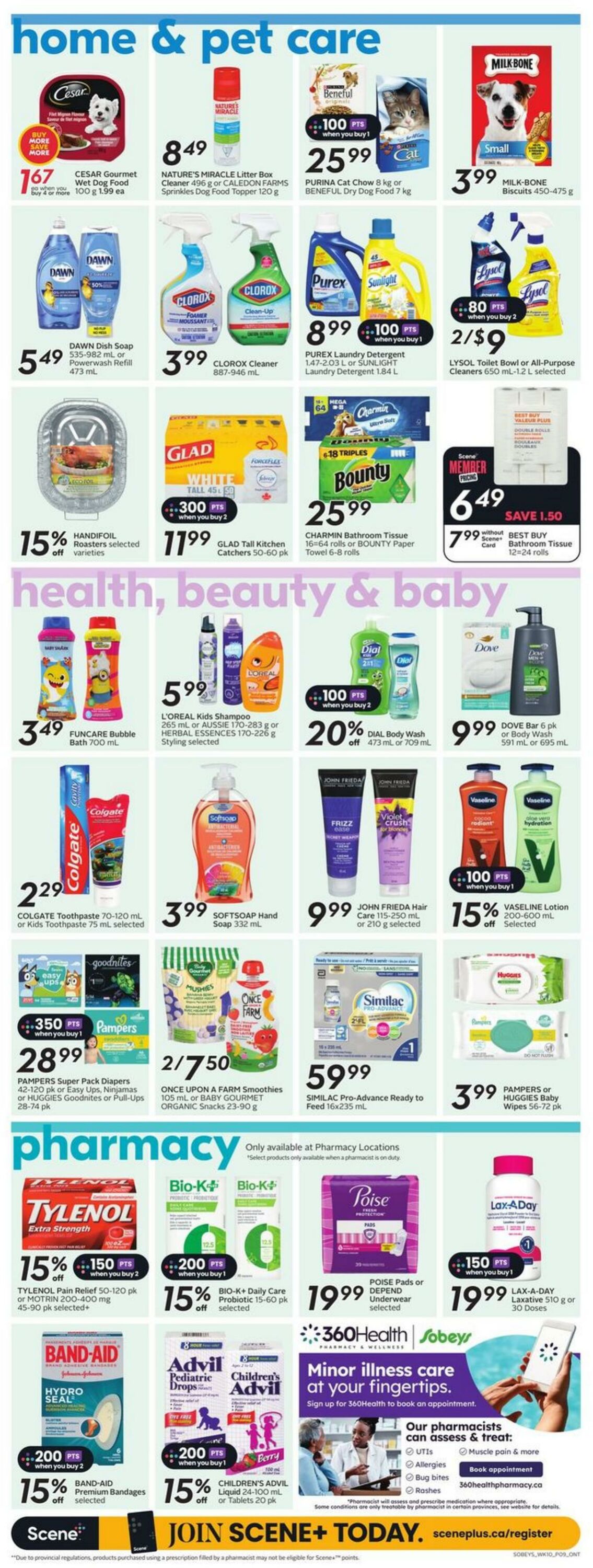 Flyer Sobeys 04.07.2024 - 10.07.2024