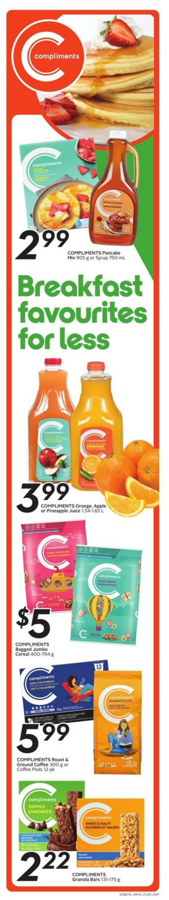 Flyer Sobeys 04.07.2024 - 10.07.2024