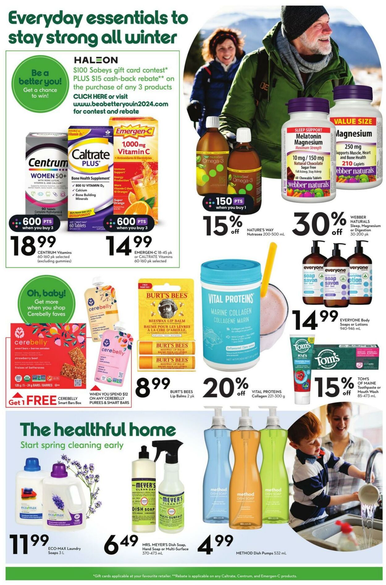 Flyer Sobeys 04.01.2024 - 14.02.2024