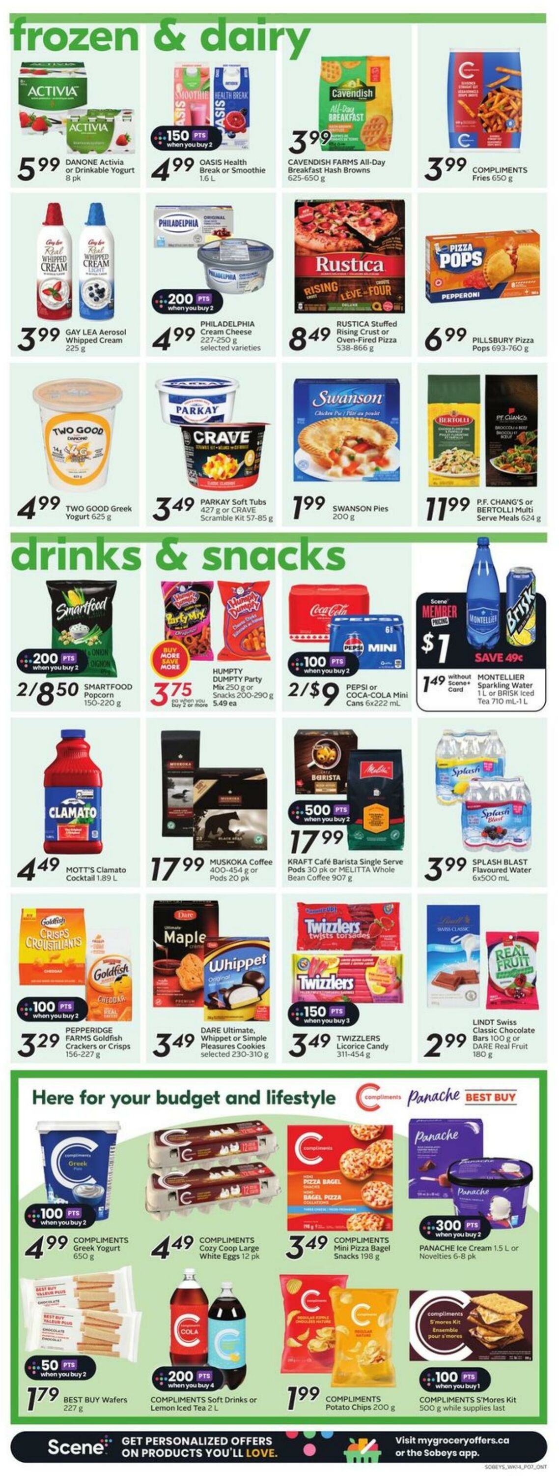 Flyer Sobeys 01.08.2024 - 07.08.2024