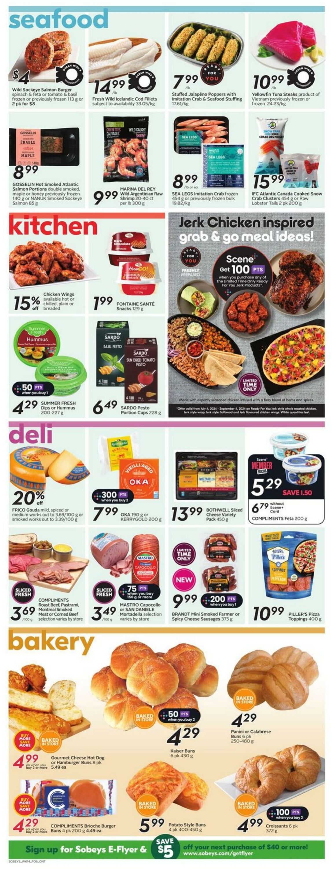 Flyer Sobeys 01.08.2024 - 07.08.2024