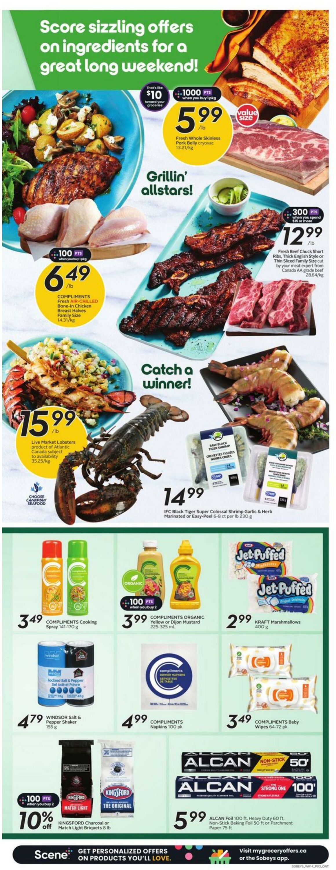 Flyer Sobeys 01.08.2024 - 07.08.2024