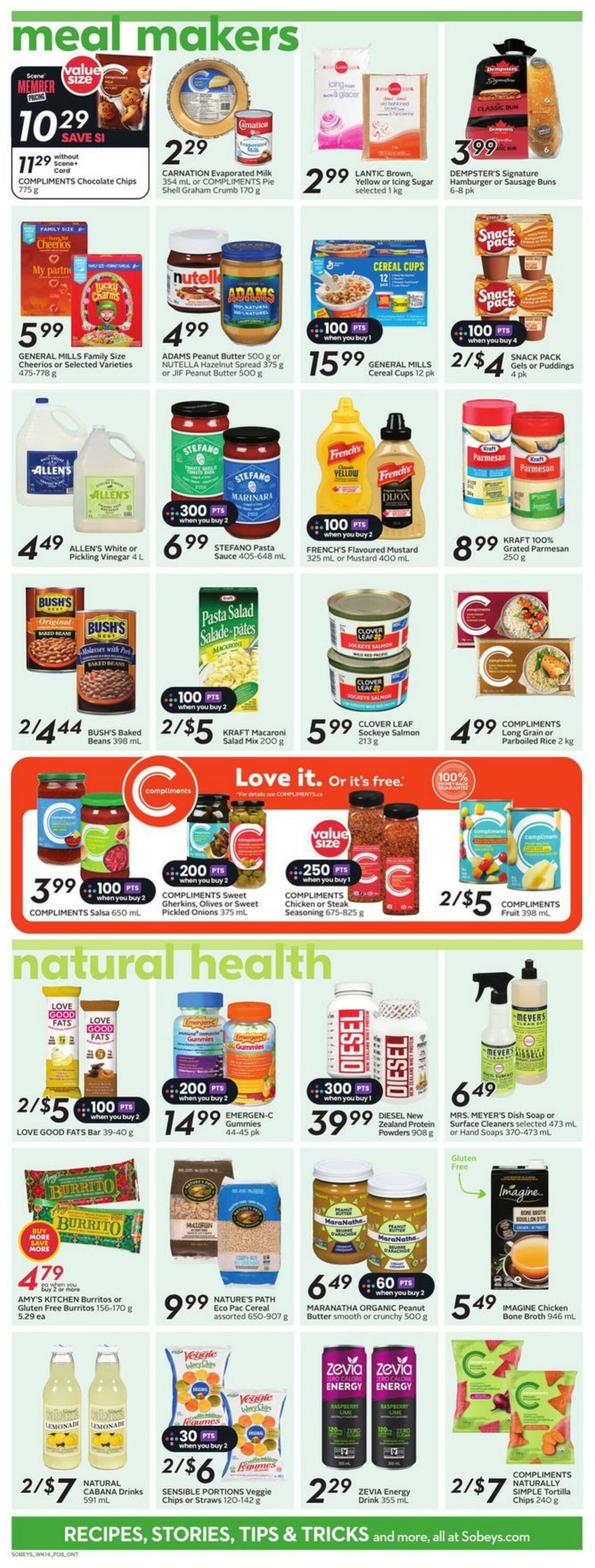 Flyer Sobeys 01.08.2024 - 07.08.2024