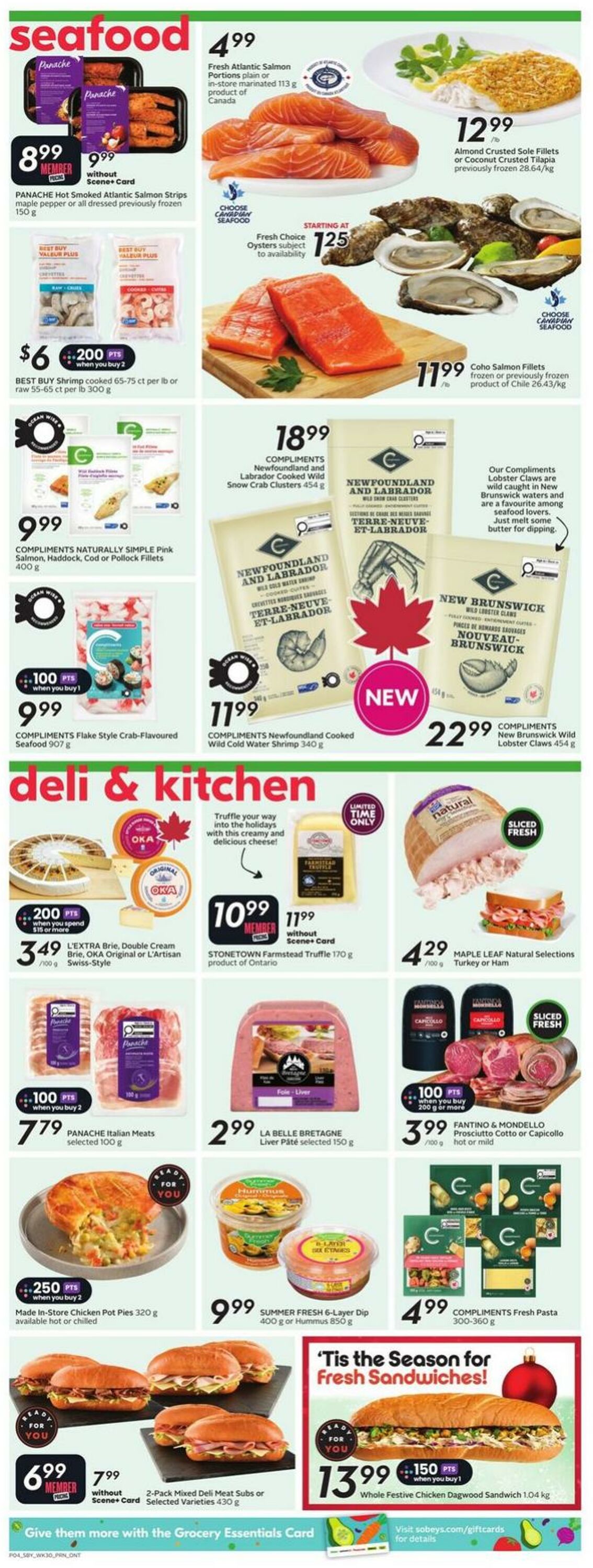 Flyer Sobeys 20.11.2025 - 26.11.2025
