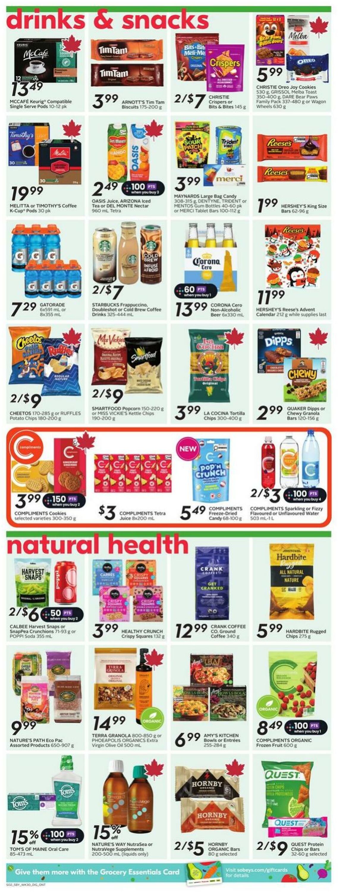 Flyer Sobeys 20.11.2025 - 26.11.2025