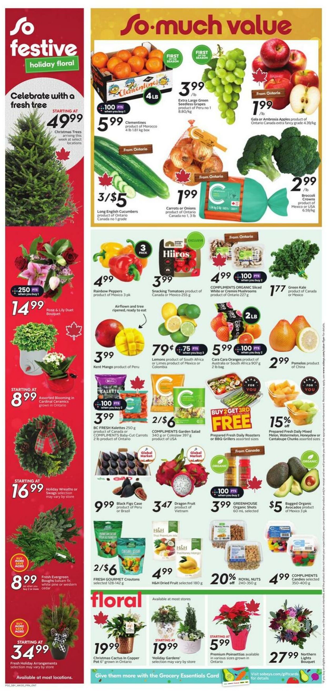 Flyer Sobeys 20.11.2025 - 26.11.2025