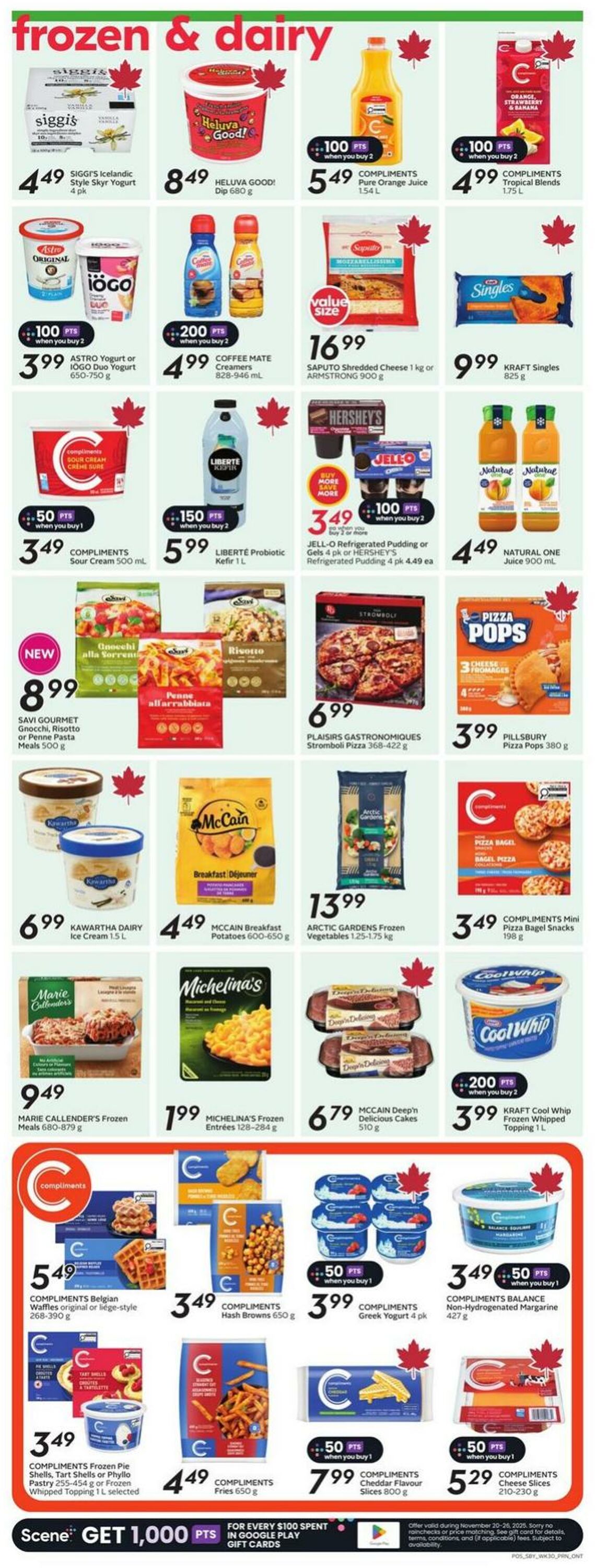 Flyer Sobeys 20.11.2025 - 26.11.2025