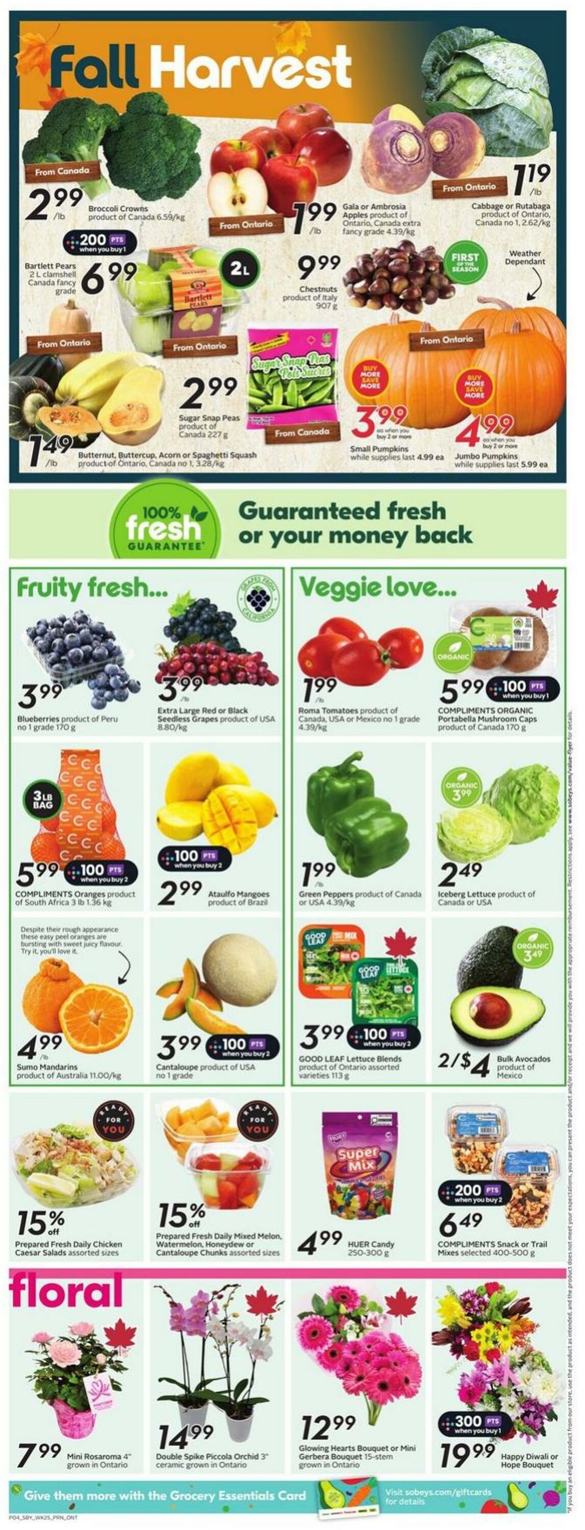 Flyer Sobeys 16.10.2025 - 22.10.2025