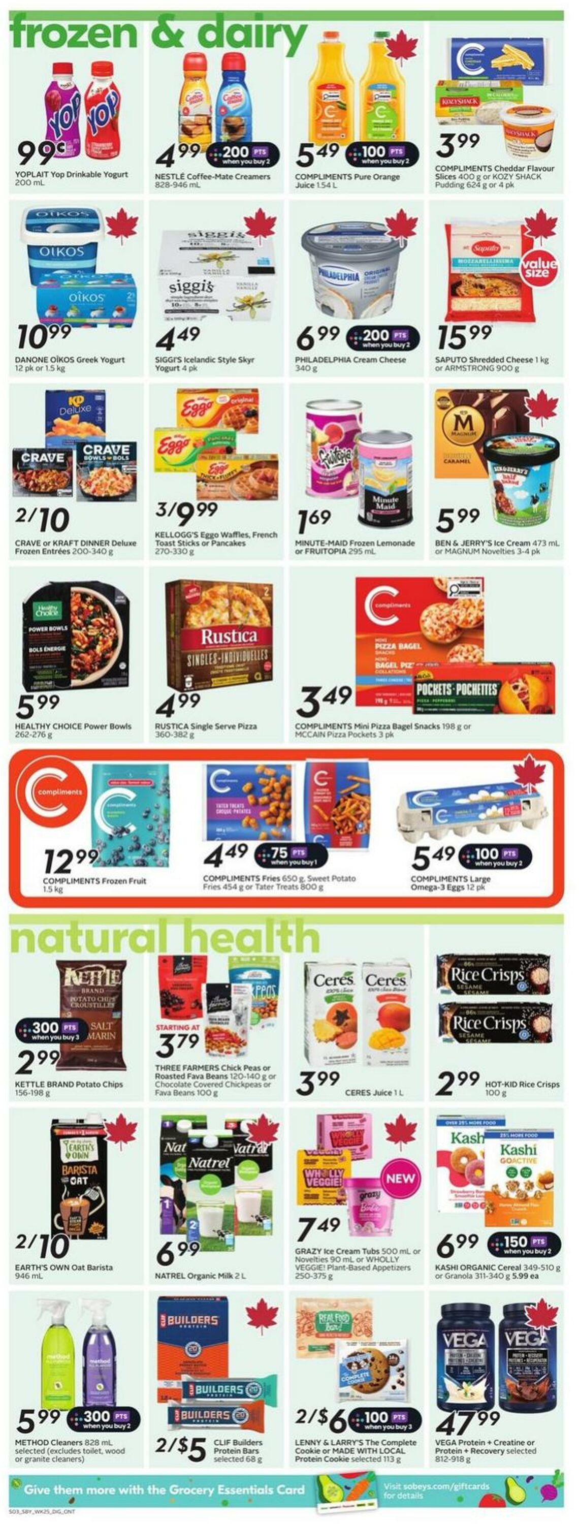 Flyer Sobeys 16.10.2025 - 22.10.2025