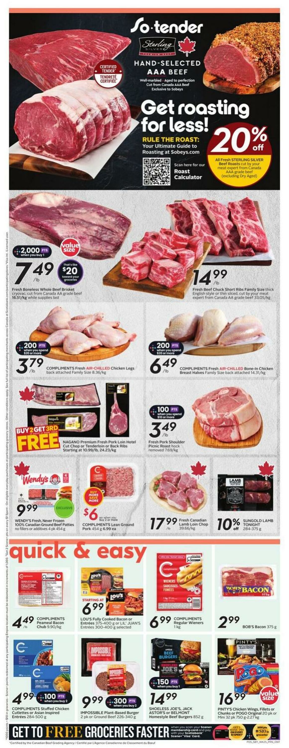 Flyer Sobeys 16.10.2025 - 22.10.2025