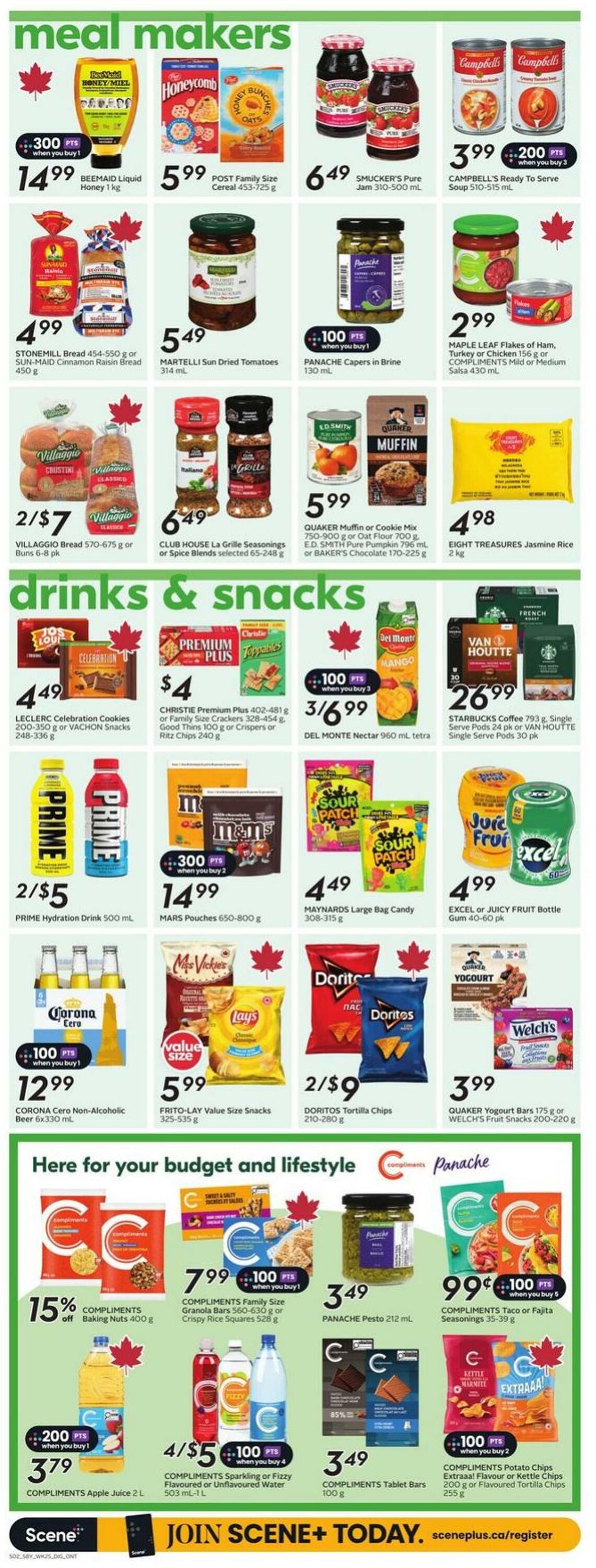 Flyer Sobeys 16.10.2025 - 22.10.2025