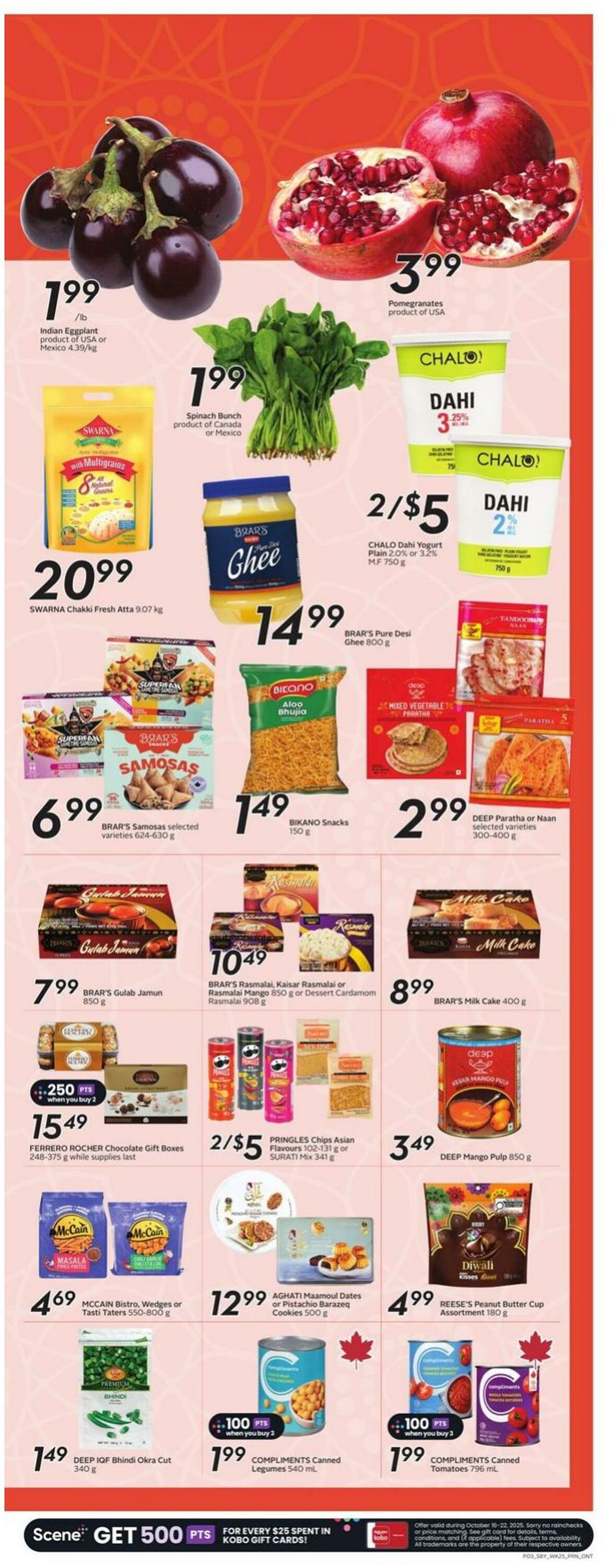 Flyer Sobeys 16.10.2025 - 22.10.2025