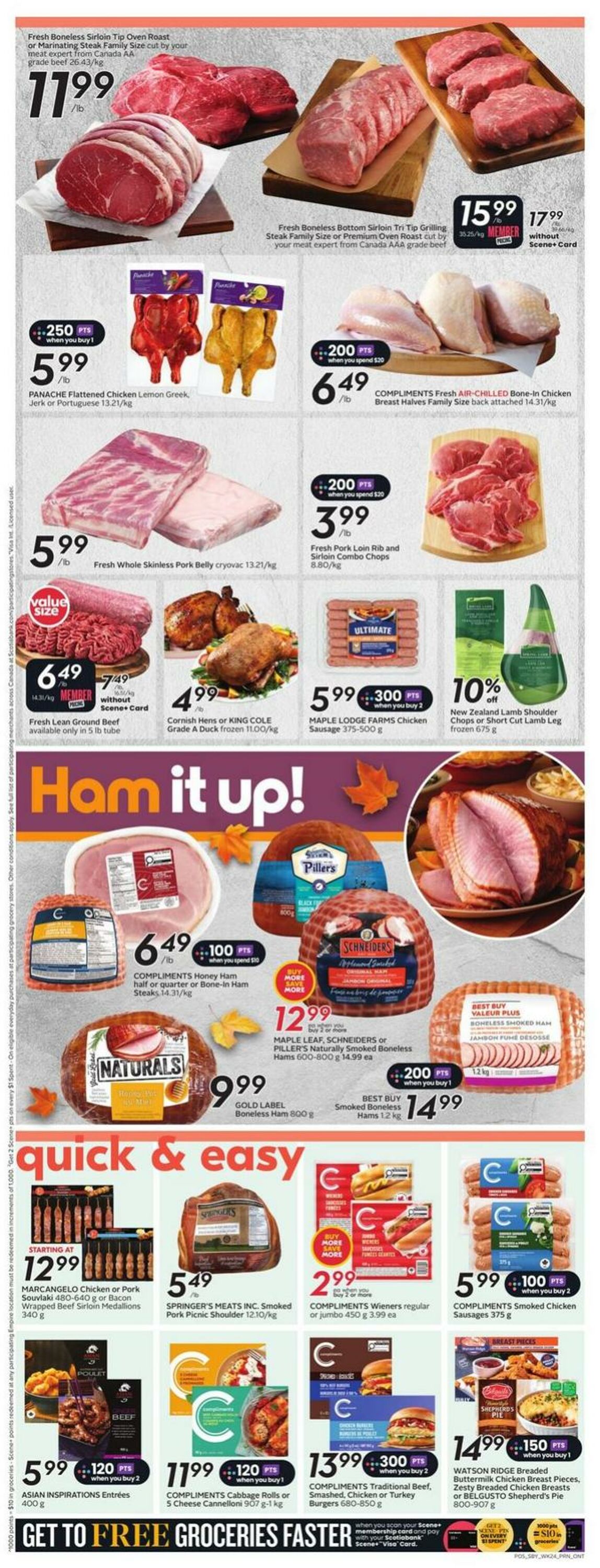 Flyer Sobeys 09.10.2025 - 15.10.2025