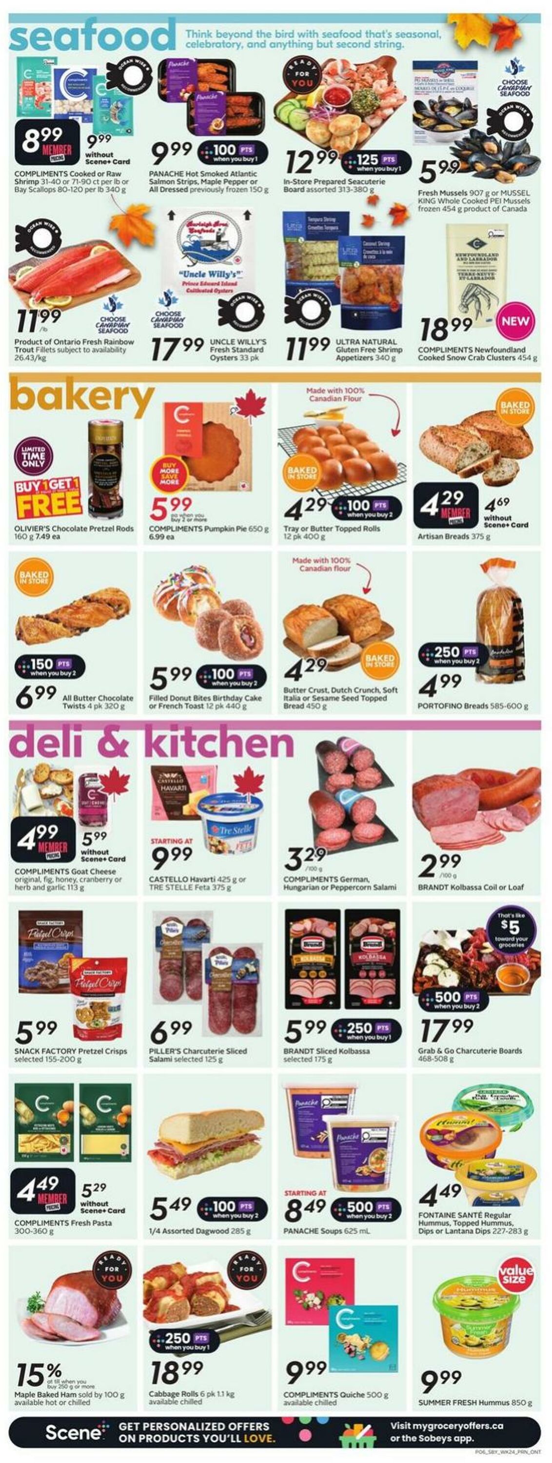 Flyer Sobeys 09.10.2025 - 15.10.2025
