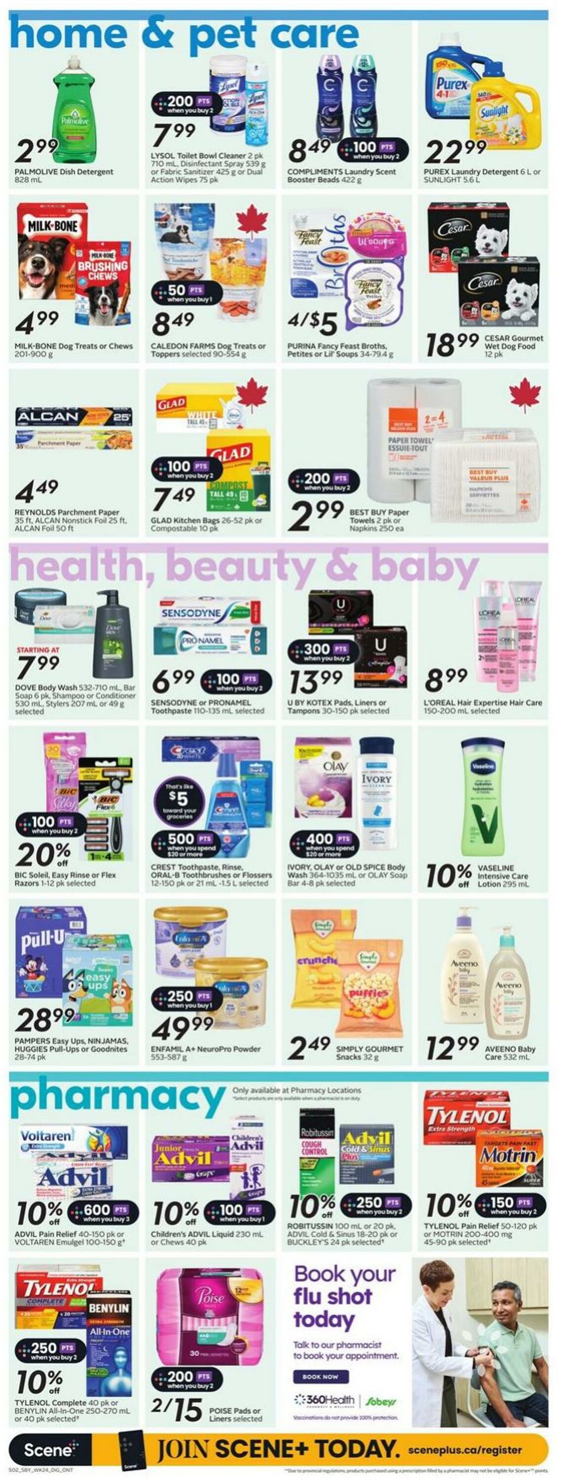 Flyer Sobeys 09.10.2025 - 15.10.2025