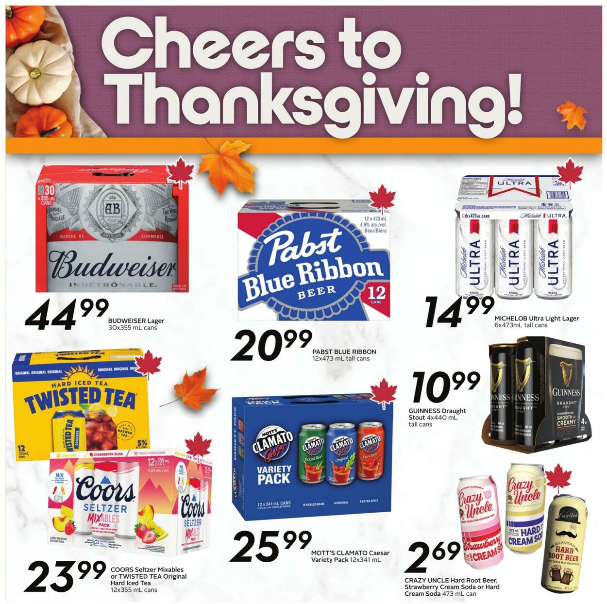 Flyer Sobeys 09.10.2025 - 15.10.2025