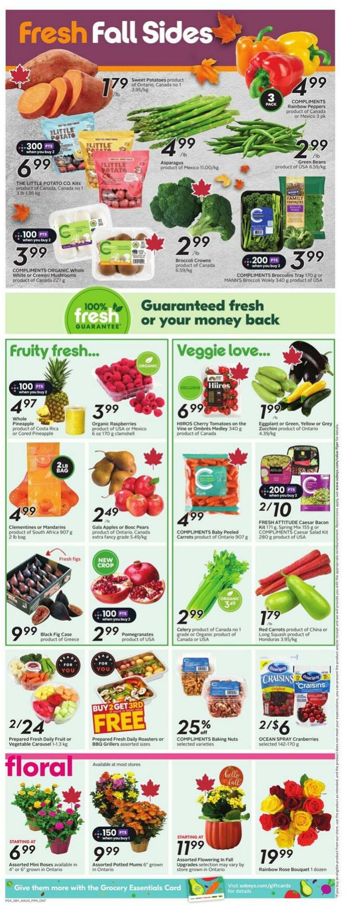 Flyer Sobeys 09.10.2025 - 15.10.2025