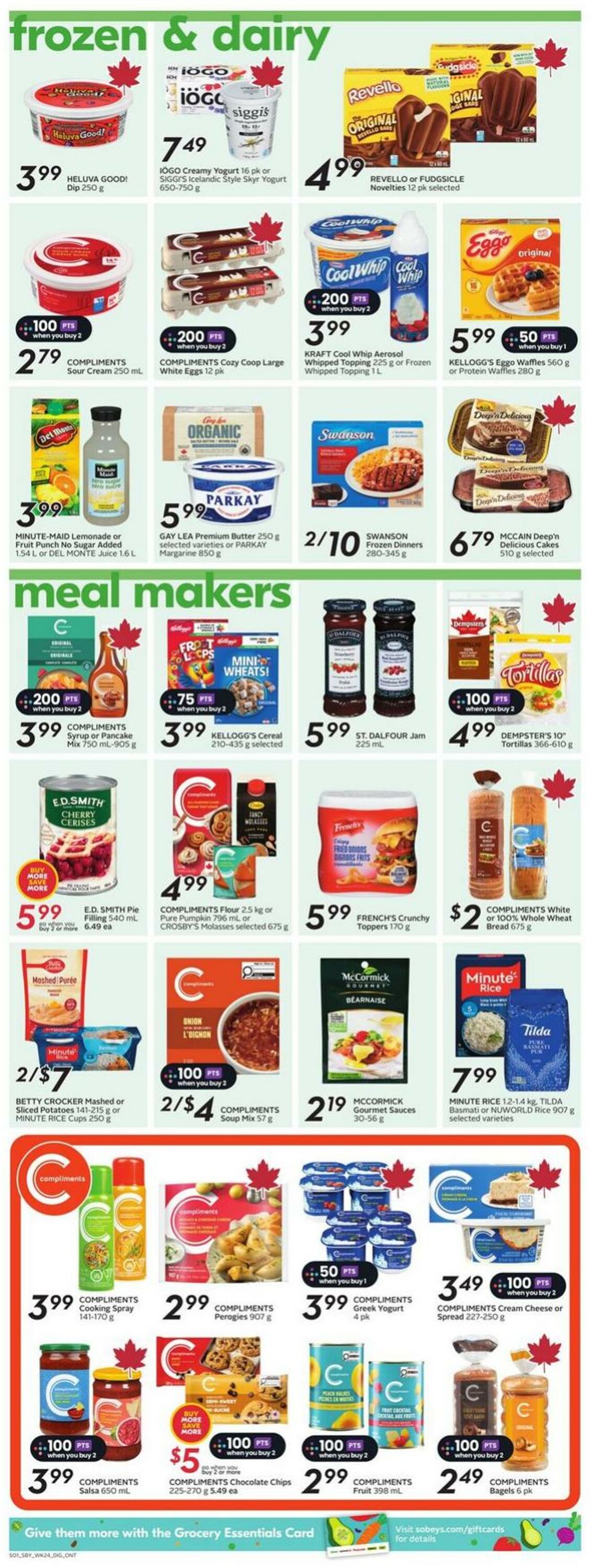 Flyer Sobeys 09.10.2025 - 15.10.2025