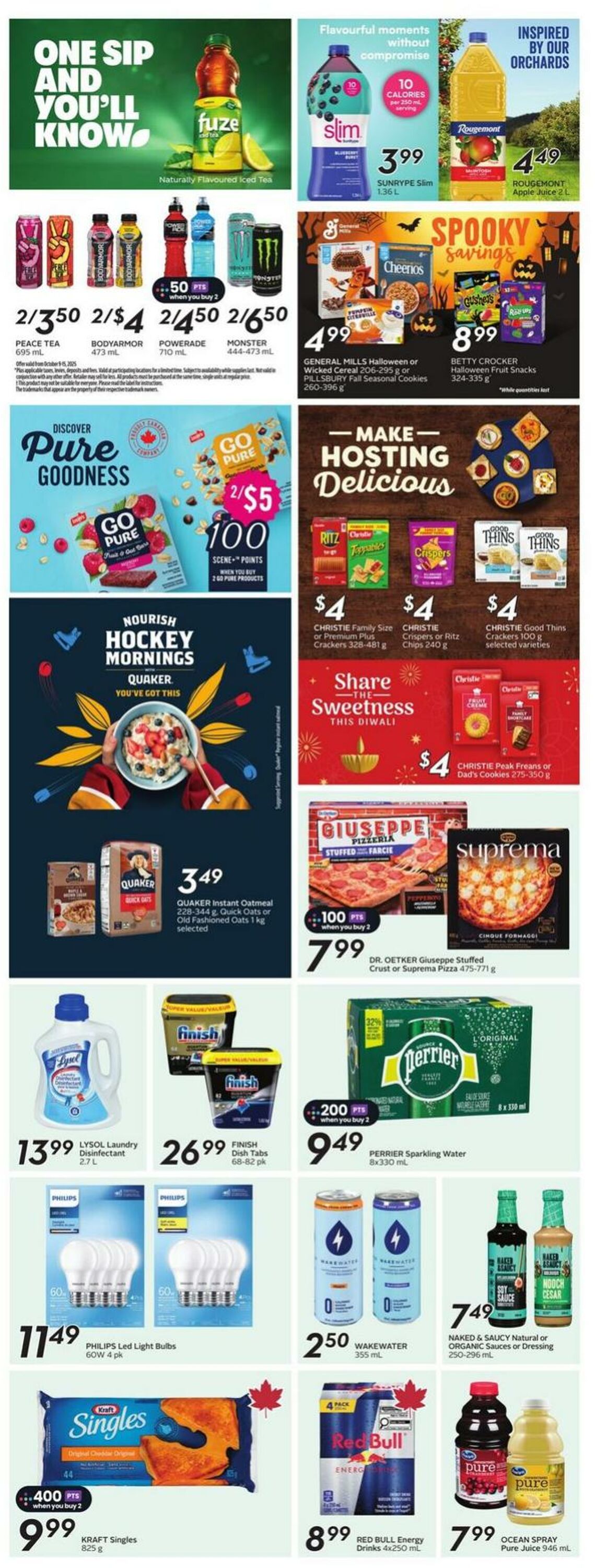 Flyer Sobeys 09.10.2025 - 15.10.2025