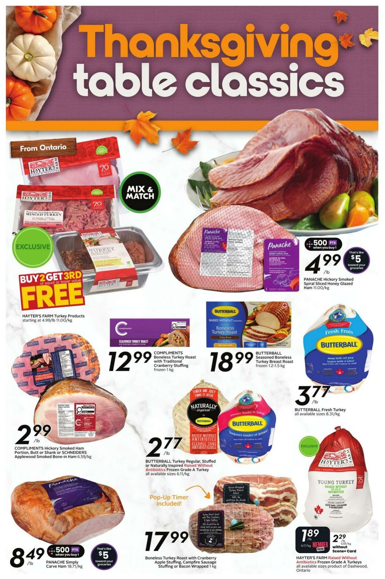 Flyer Sobeys 09.10.2025 - 15.10.2025